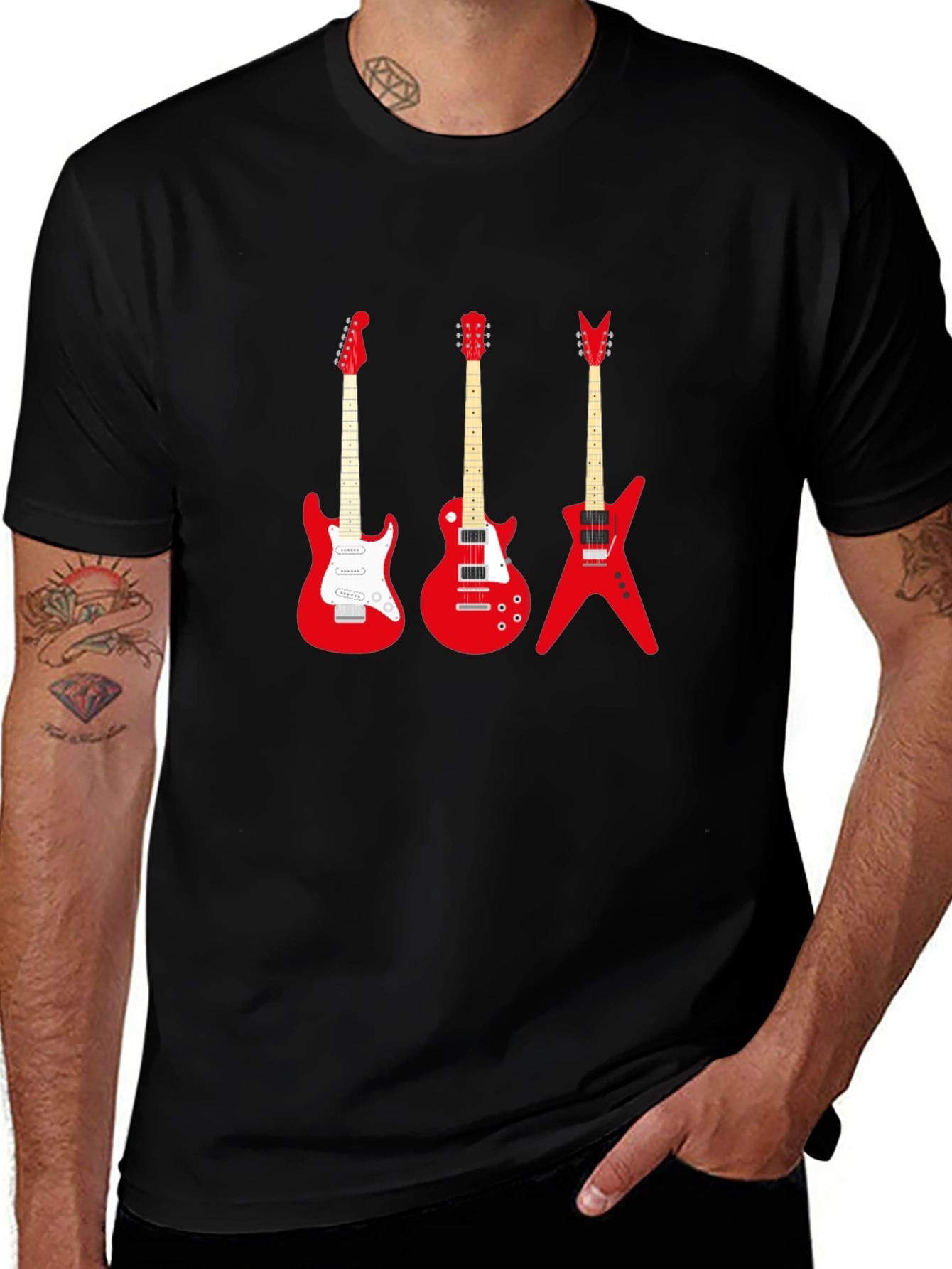 Guitar T-Shirt - Rock Music Tee