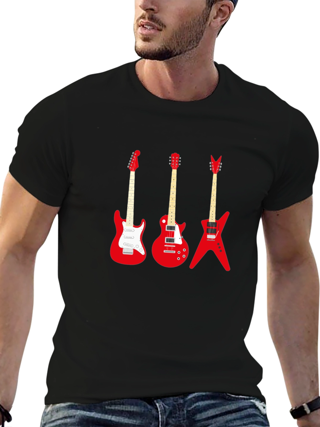 Guitar T-Shirt - Rock Music Tee