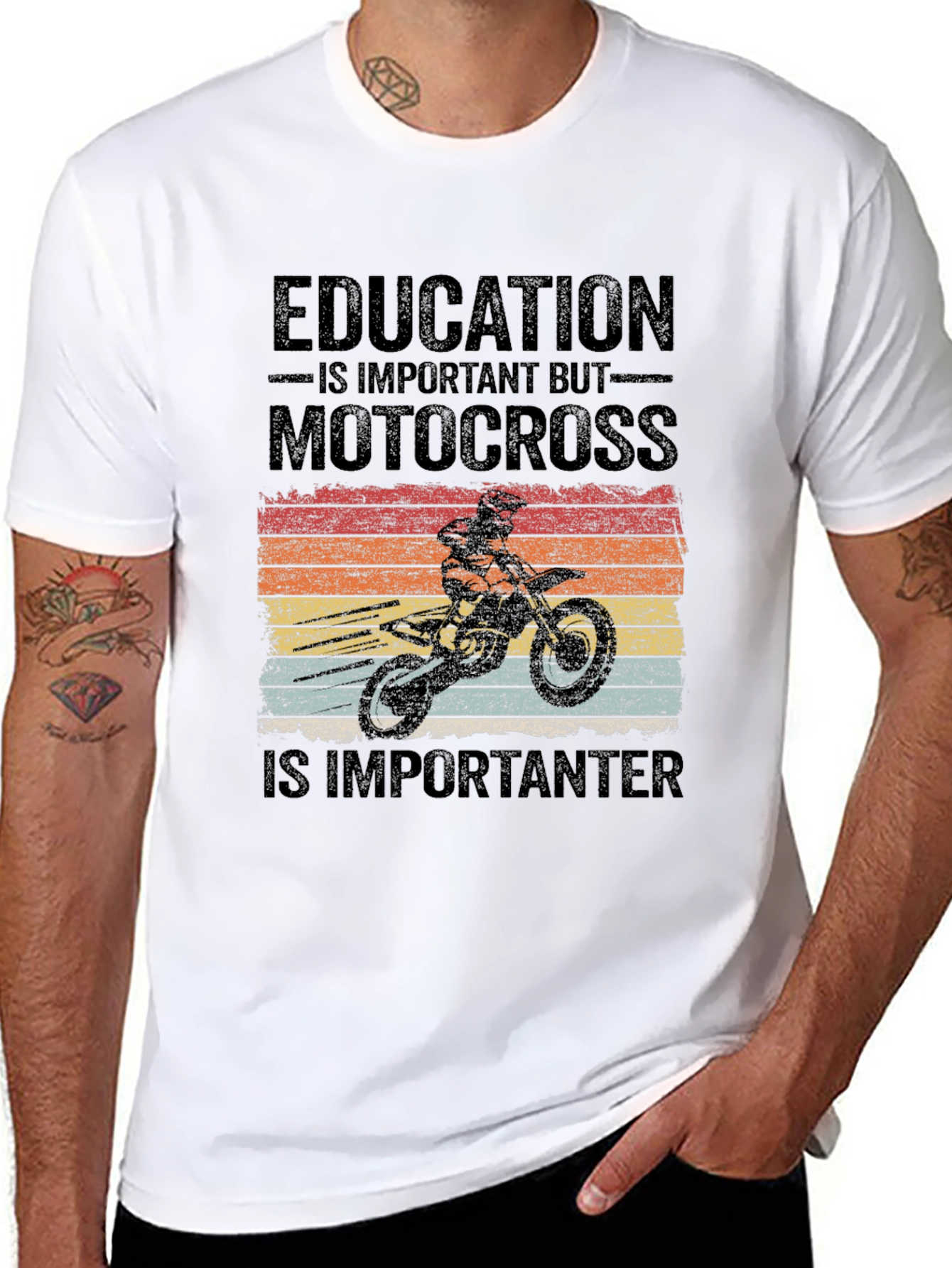 Motocross Is Importanter Graphic T-Shirt
