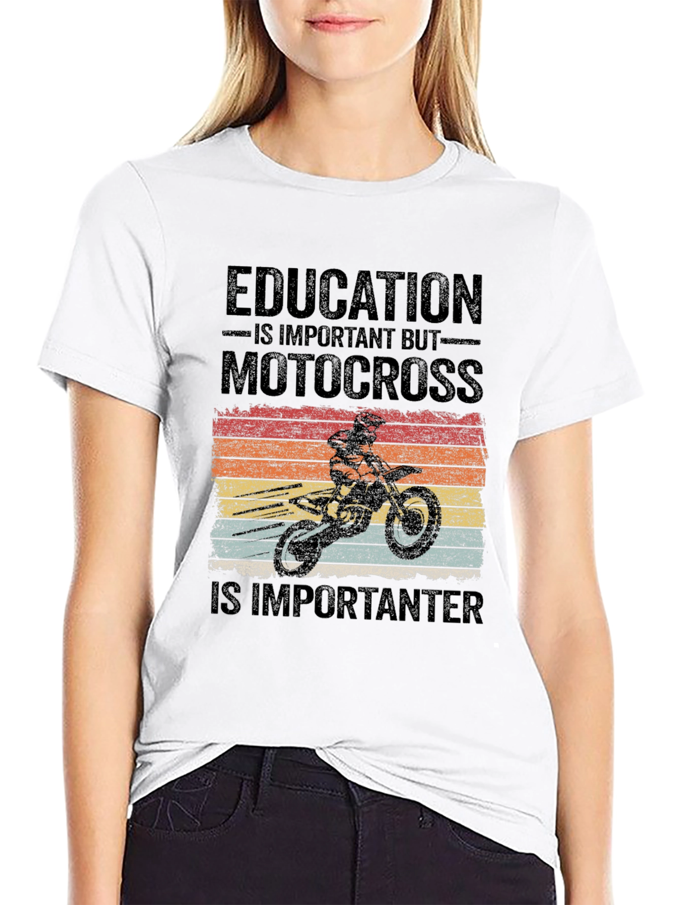 Motocross Is Importanter Graphic T-Shirt