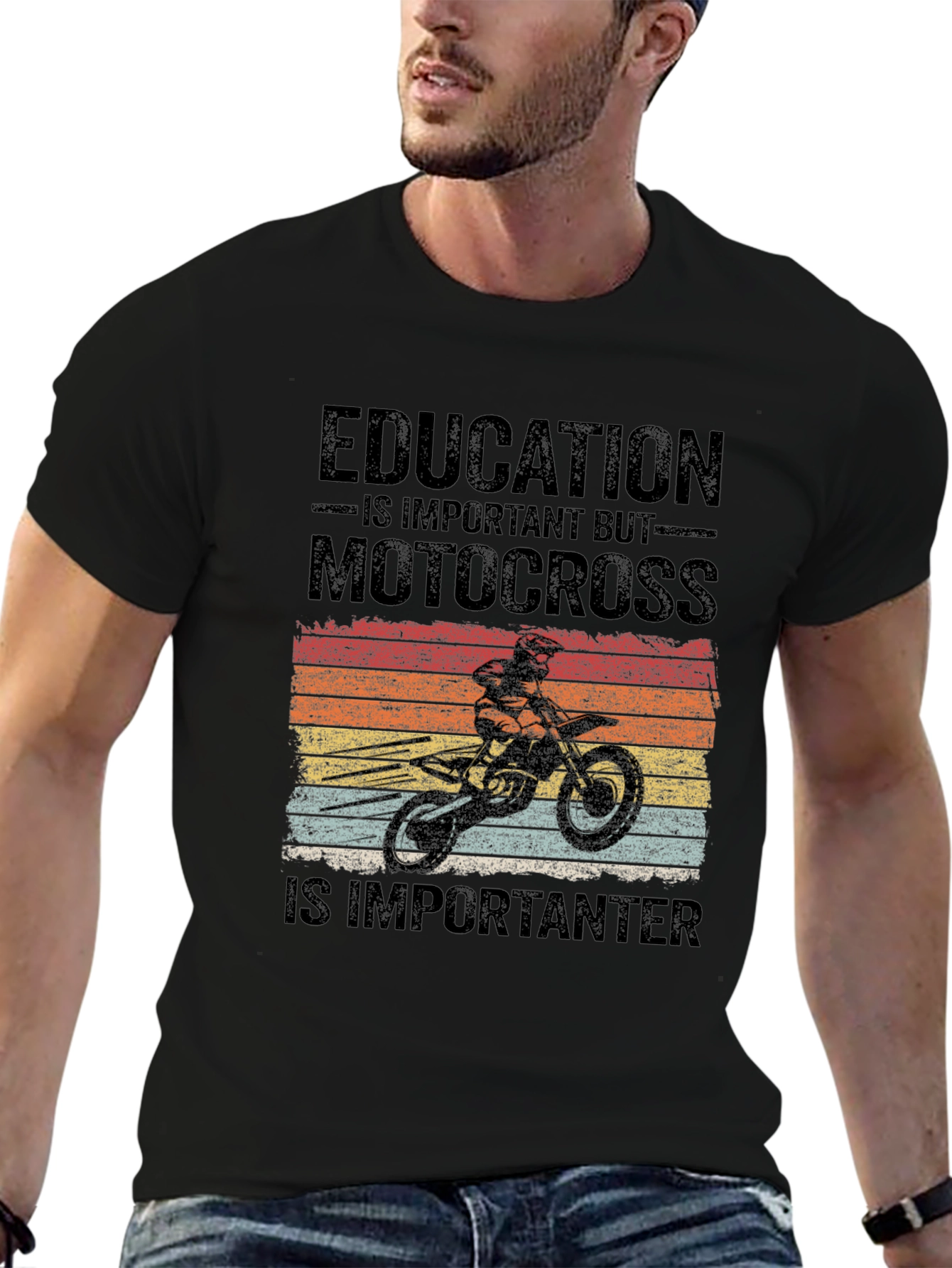 Motocross Is Importanter Graphic T-Shirt