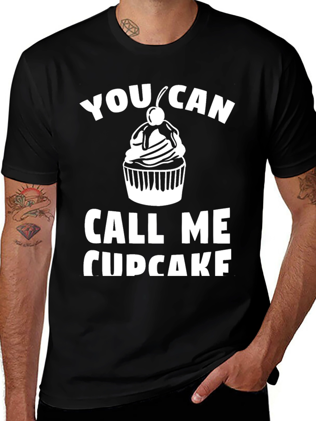 Call Me Cupcake Graphic T-Shirt
