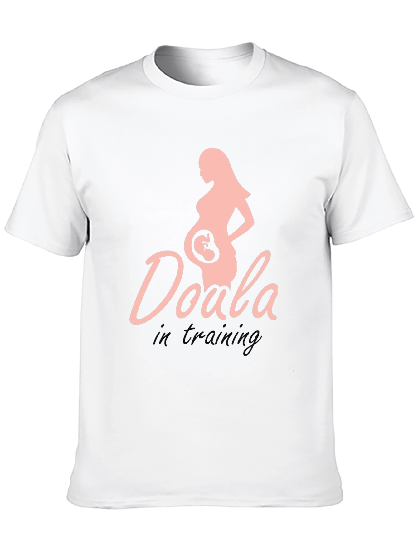 Doula in Training T-Shirt Maternity Design Black