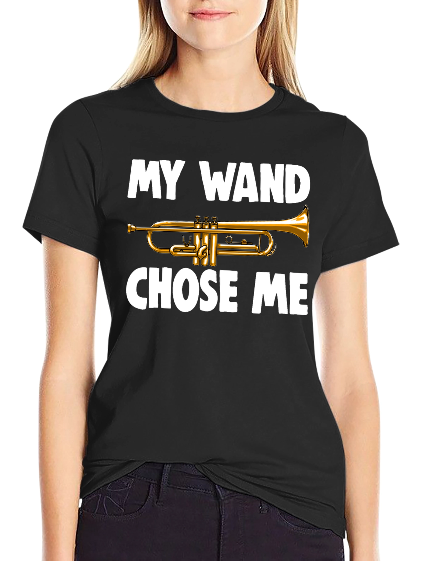 My Wand Chose Me Trumpet T-Shirt