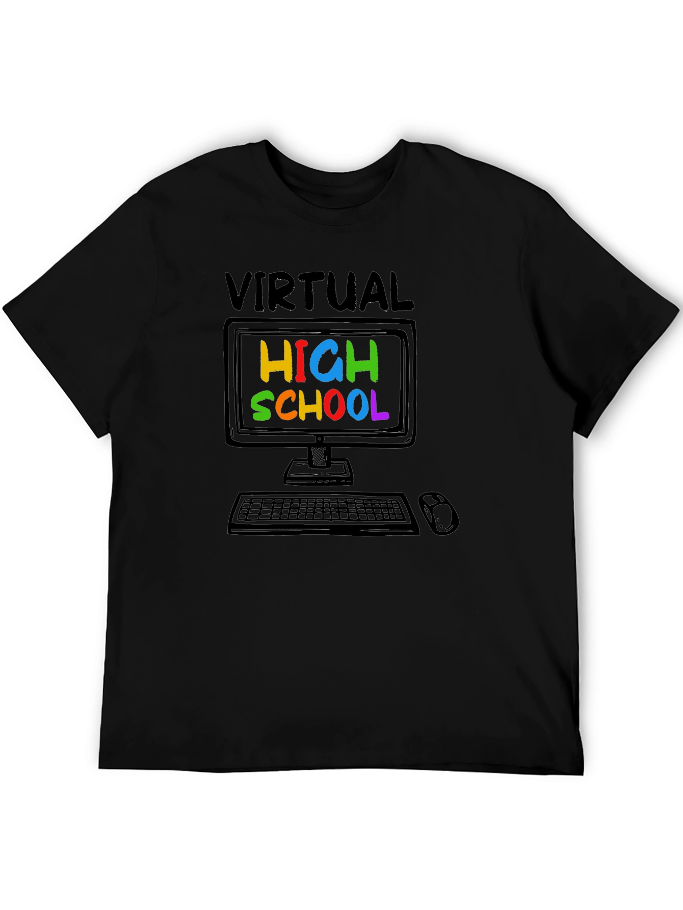 Virtual High School T-Shirt - Online Learning Tee