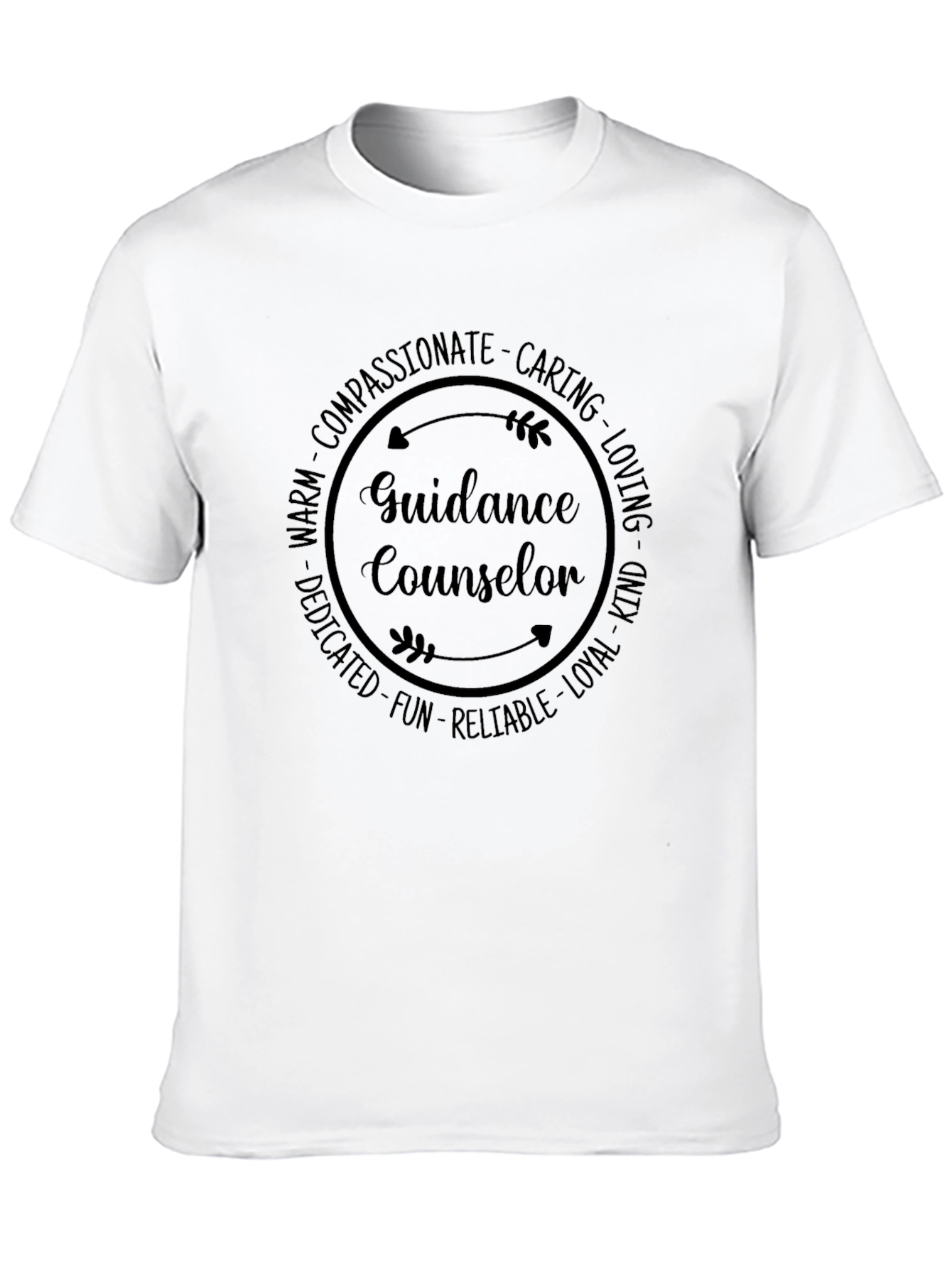 Guidance Counselor T-Shirt - Caring Compassionate Tee