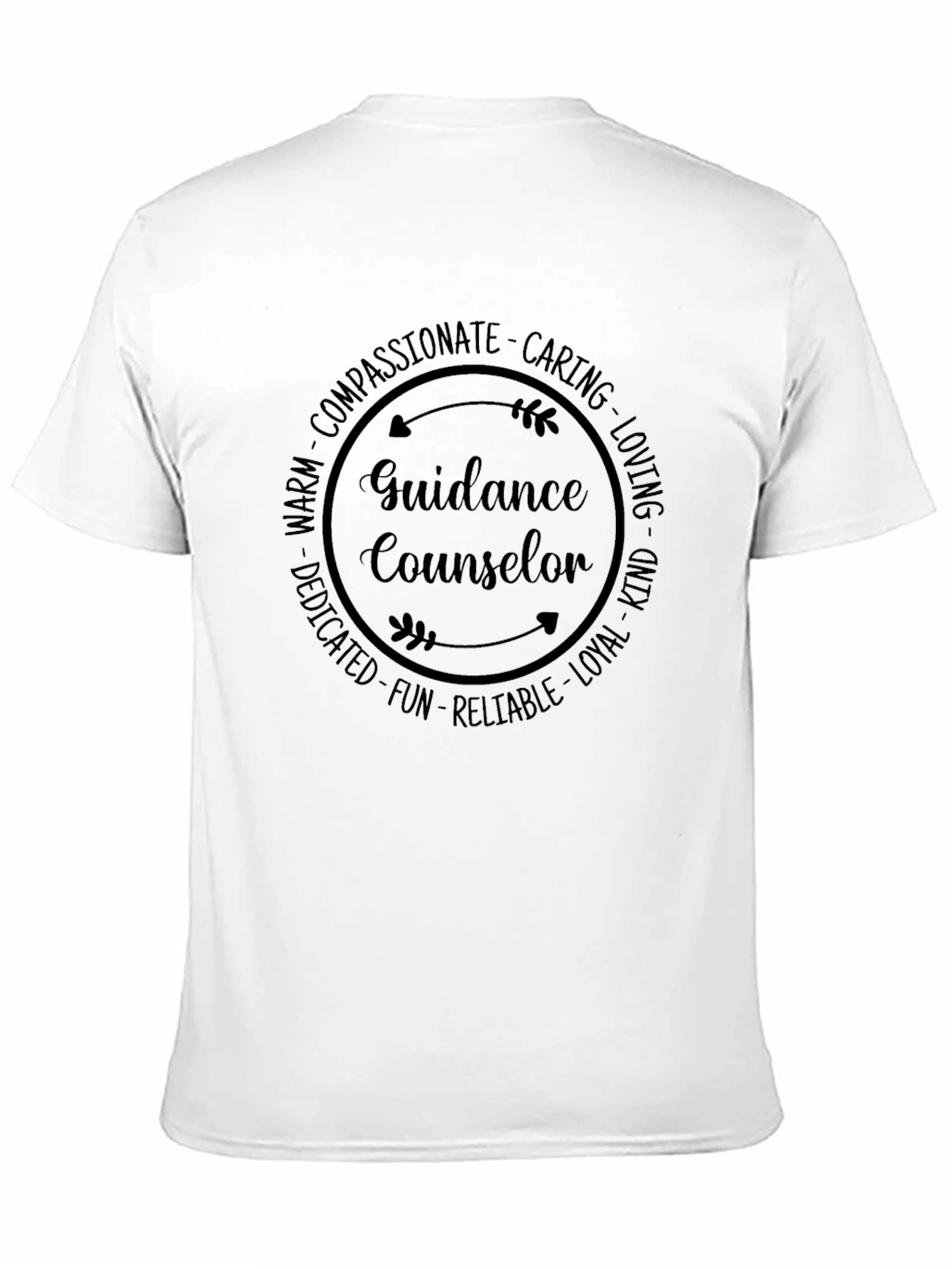 Guidance Counselor T-Shirt - Caring Compassionate Tee