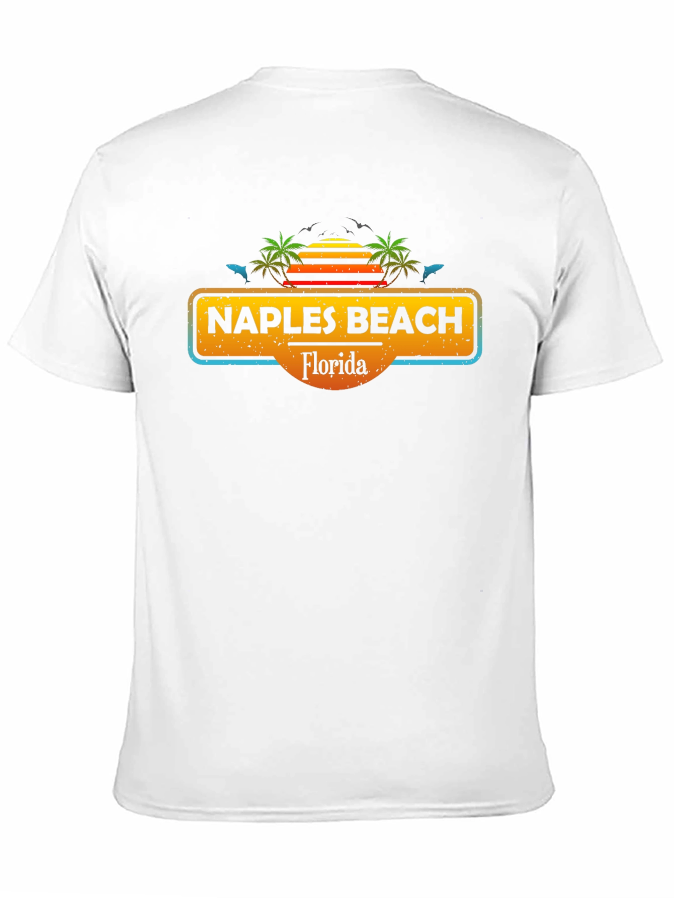 Naples Beach Florida Graphic T-Shirt