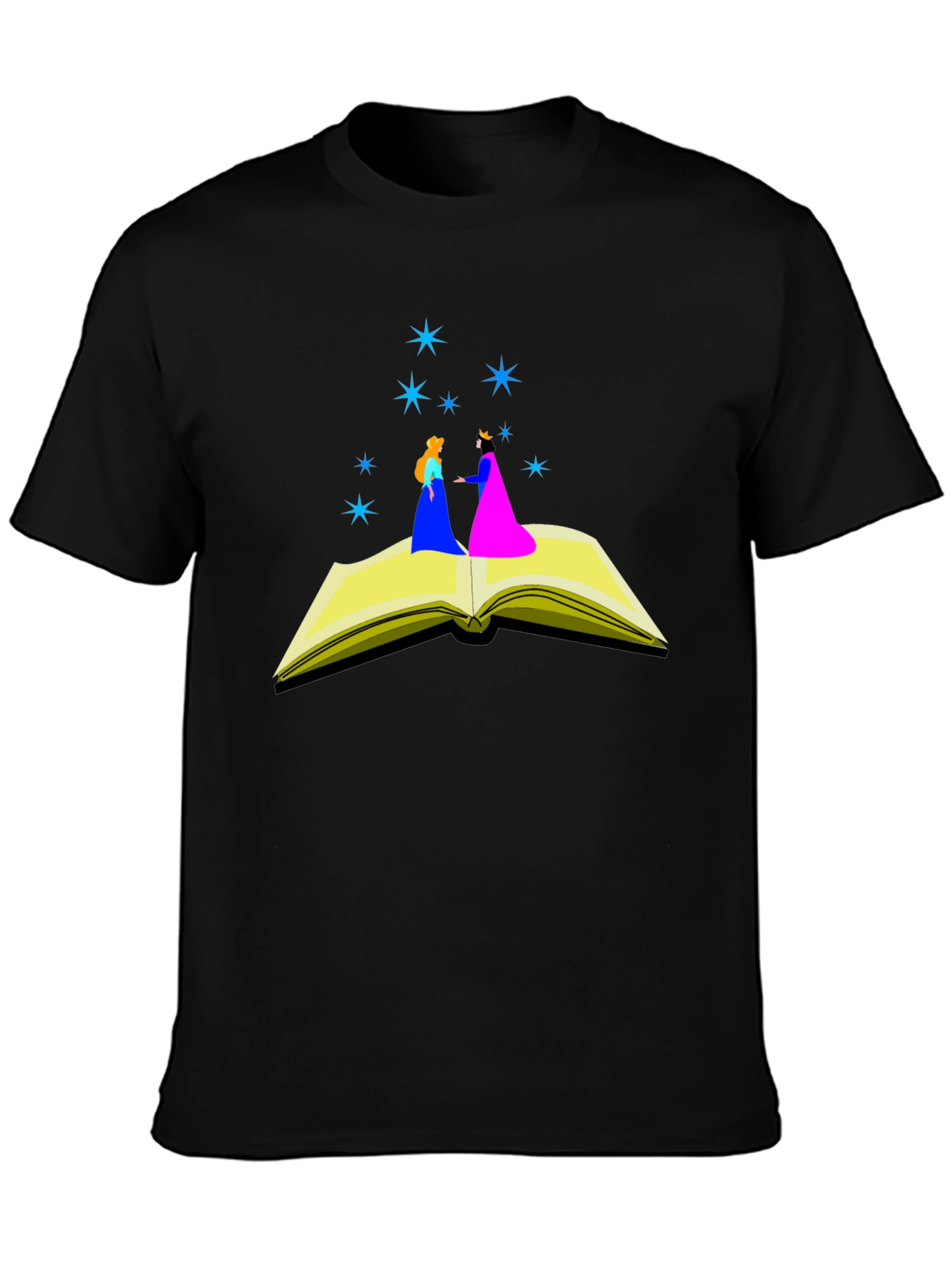 Enchanted Story Tee: Fairytale Book & Princess Design