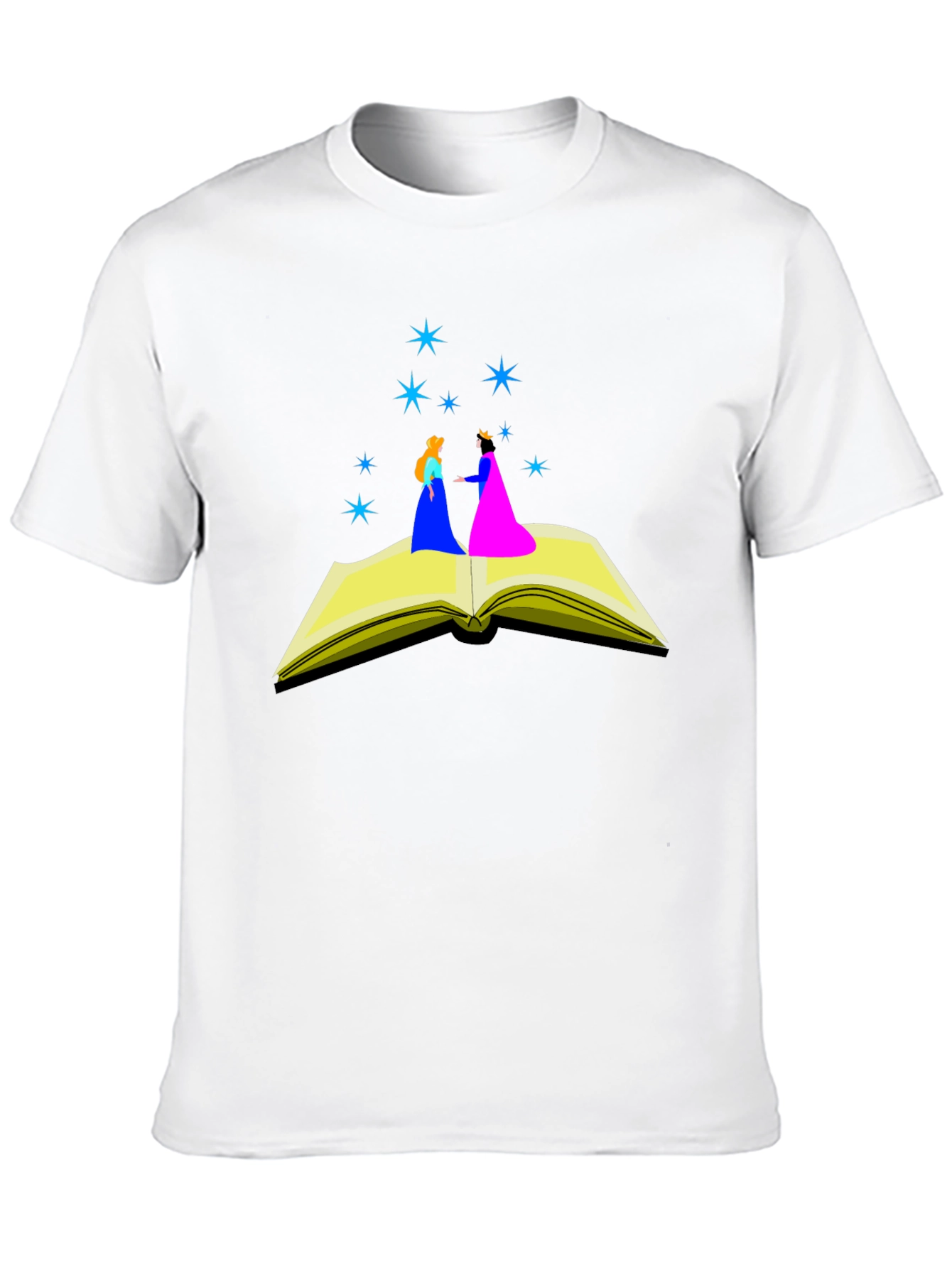 Enchanted Story Tee: Fairytale Book & Princess Design