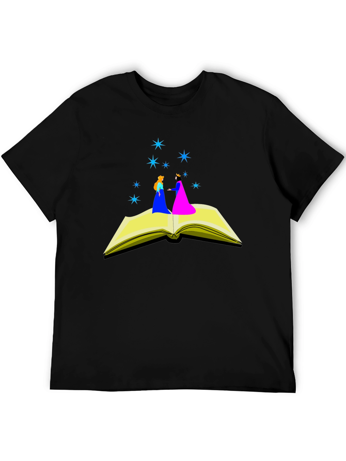 Enchanted Story Tee: Fairytale Book & Princess Design