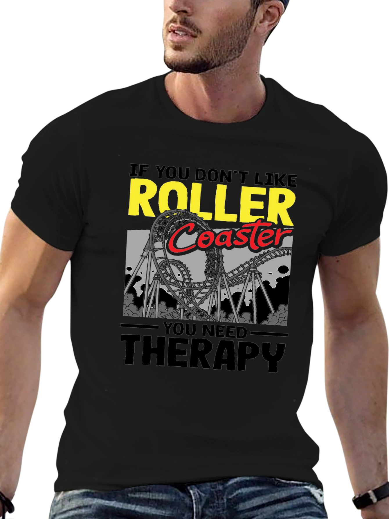 Roller Coaster Therapy T-Shirt