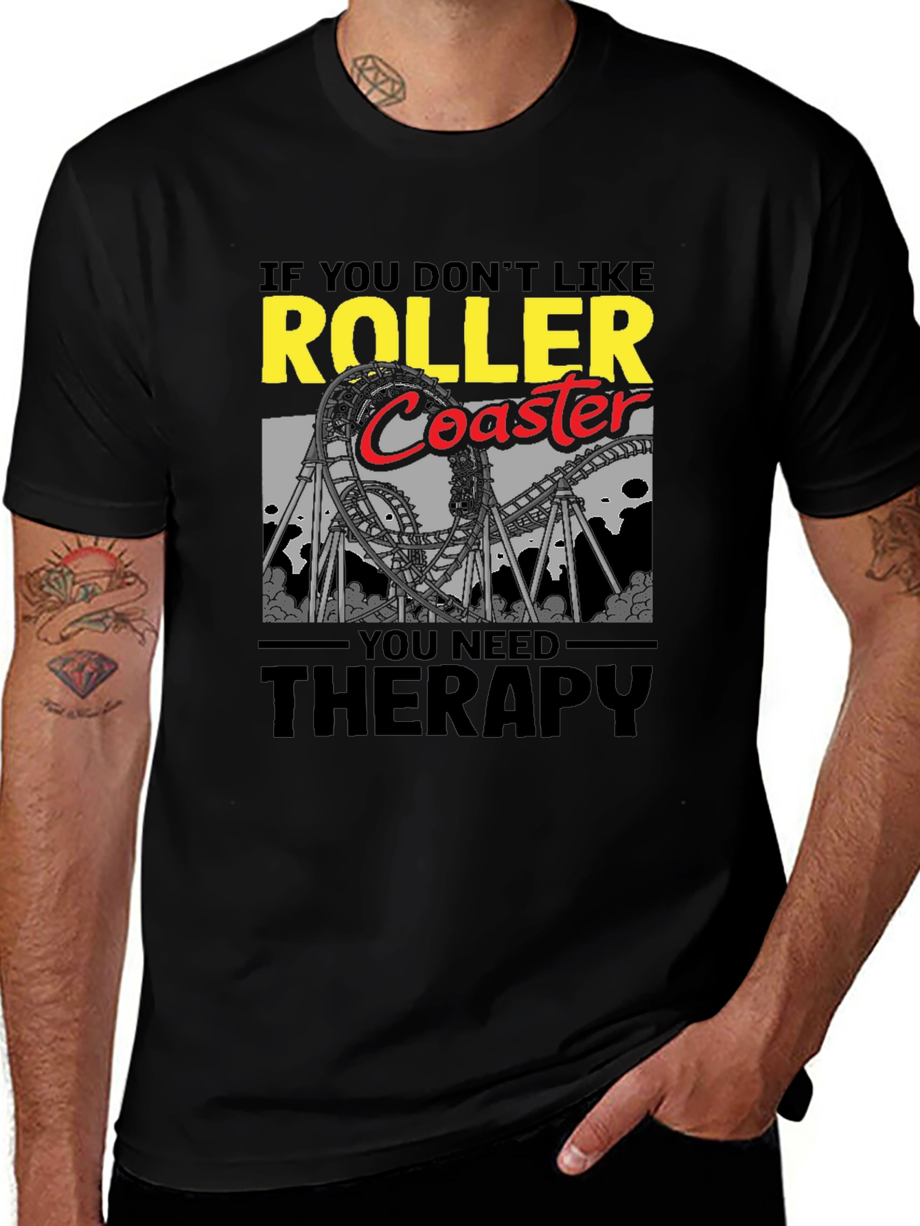 Roller Coaster Therapy T-Shirt