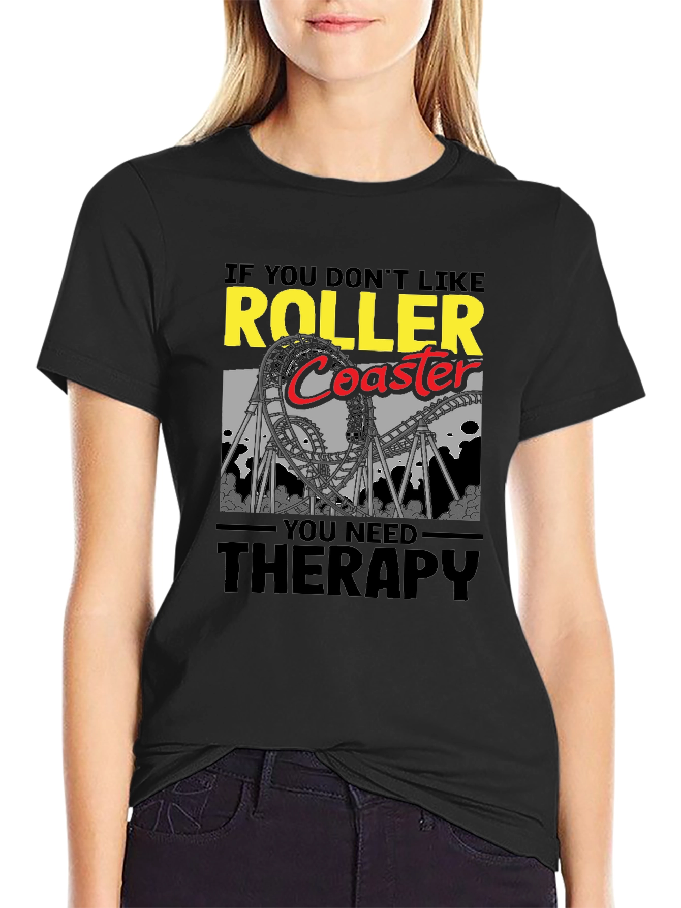 Roller Coaster Therapy T-Shirt