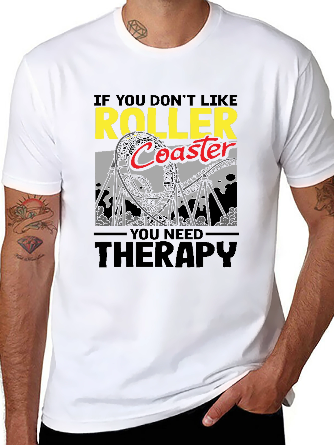 Roller Coaster Therapy T-Shirt