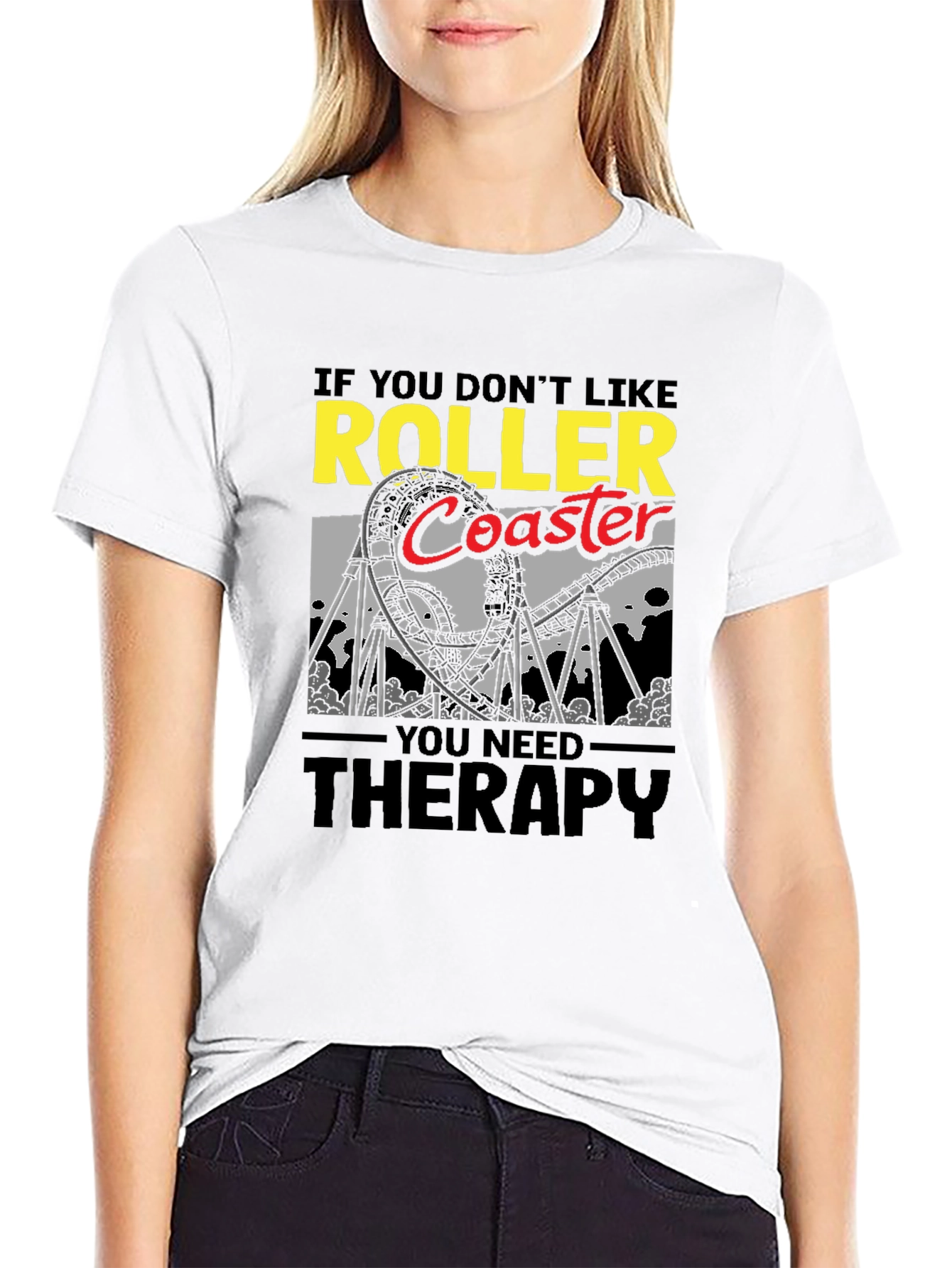 Roller Coaster Therapy T-Shirt