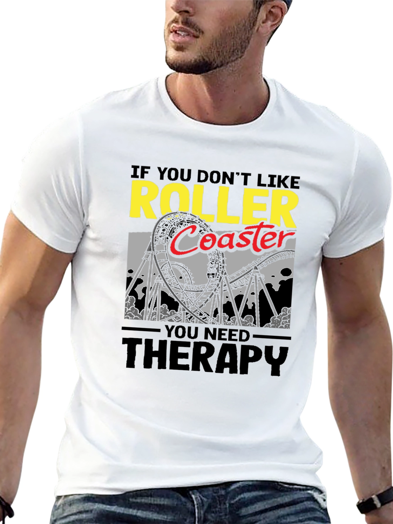 Roller Coaster Therapy T-Shirt