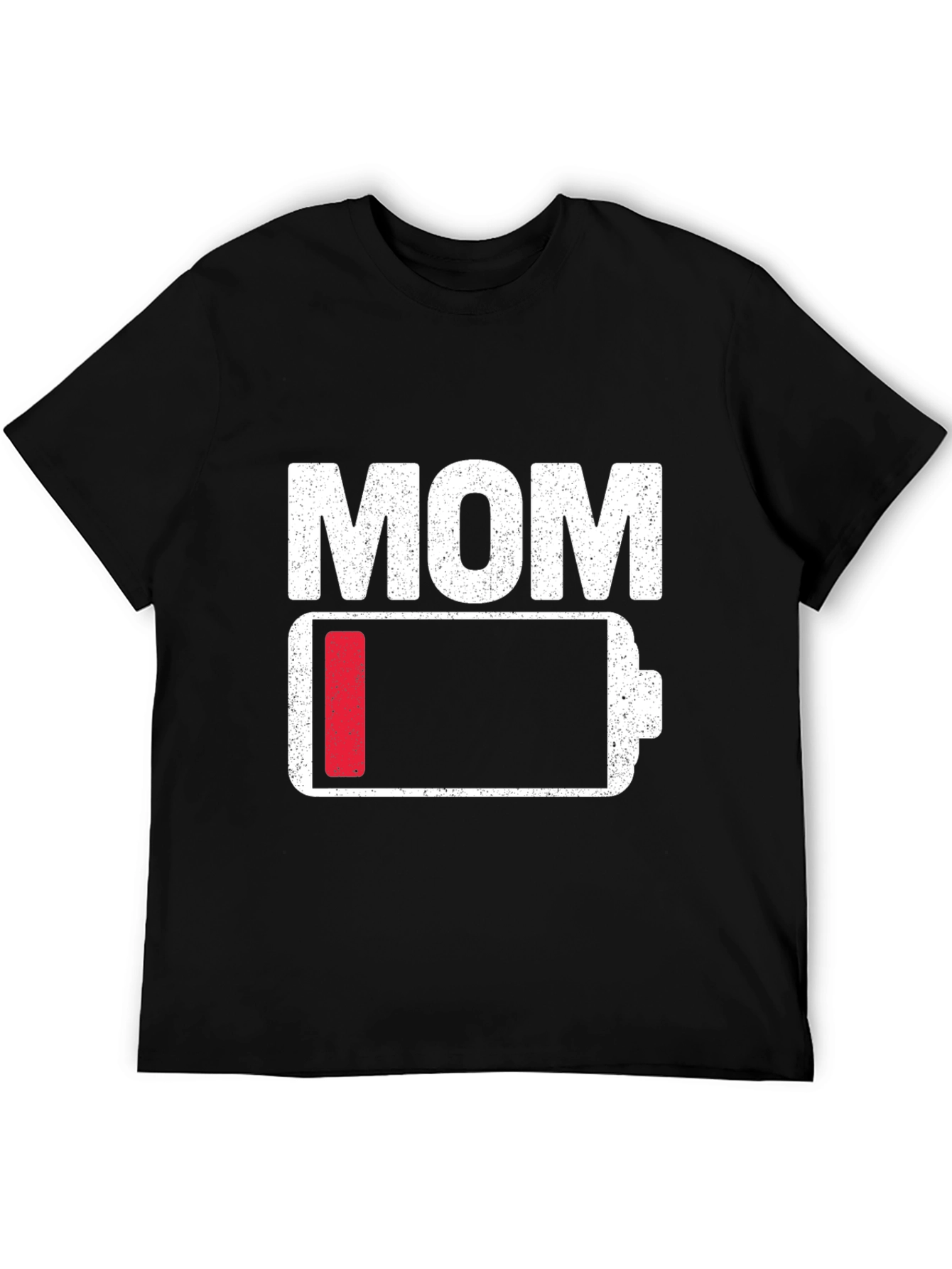 Mom Low Battery T-Shirt - Funny Mothers Day Gift