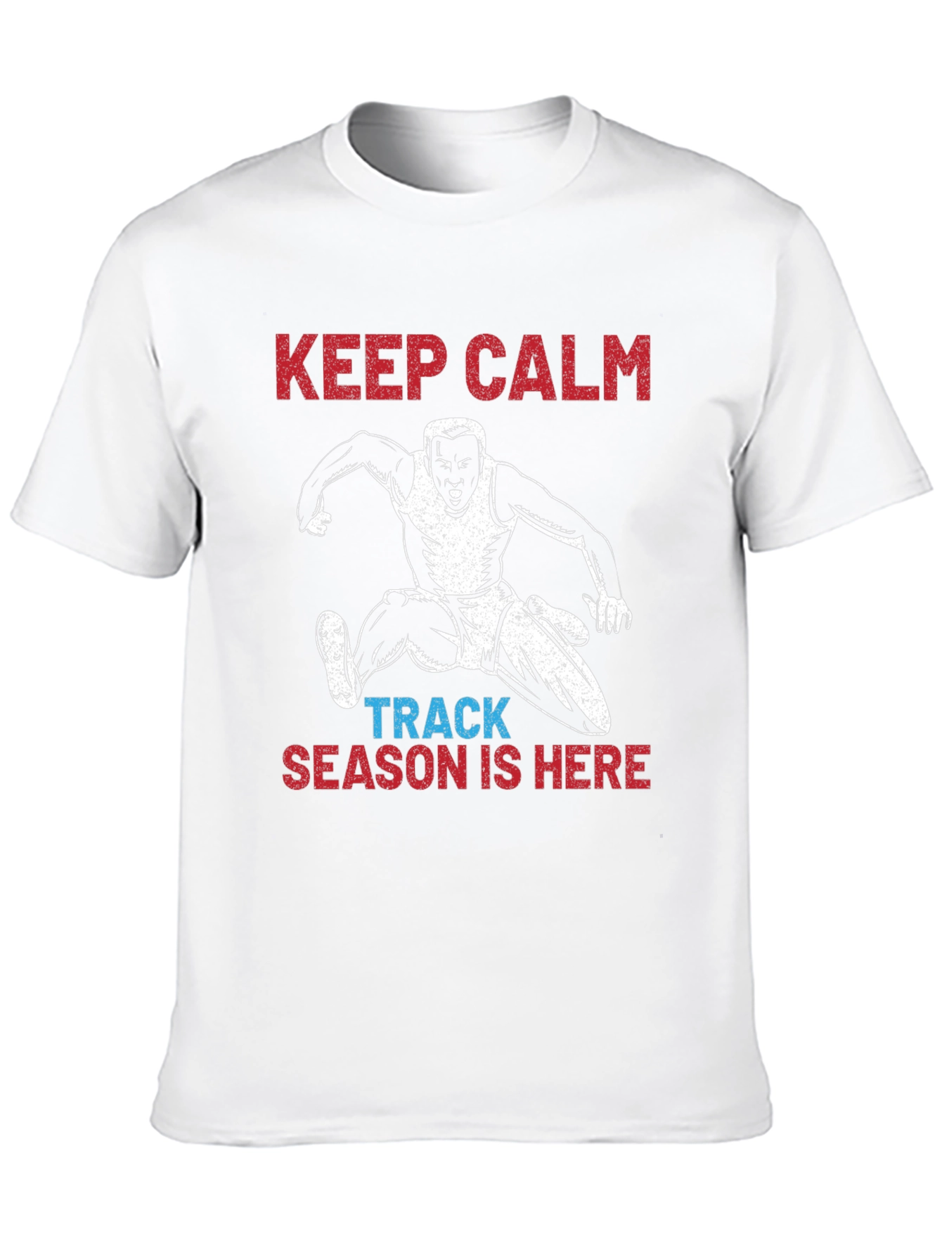 Keep Calm Track Season T-Shirt