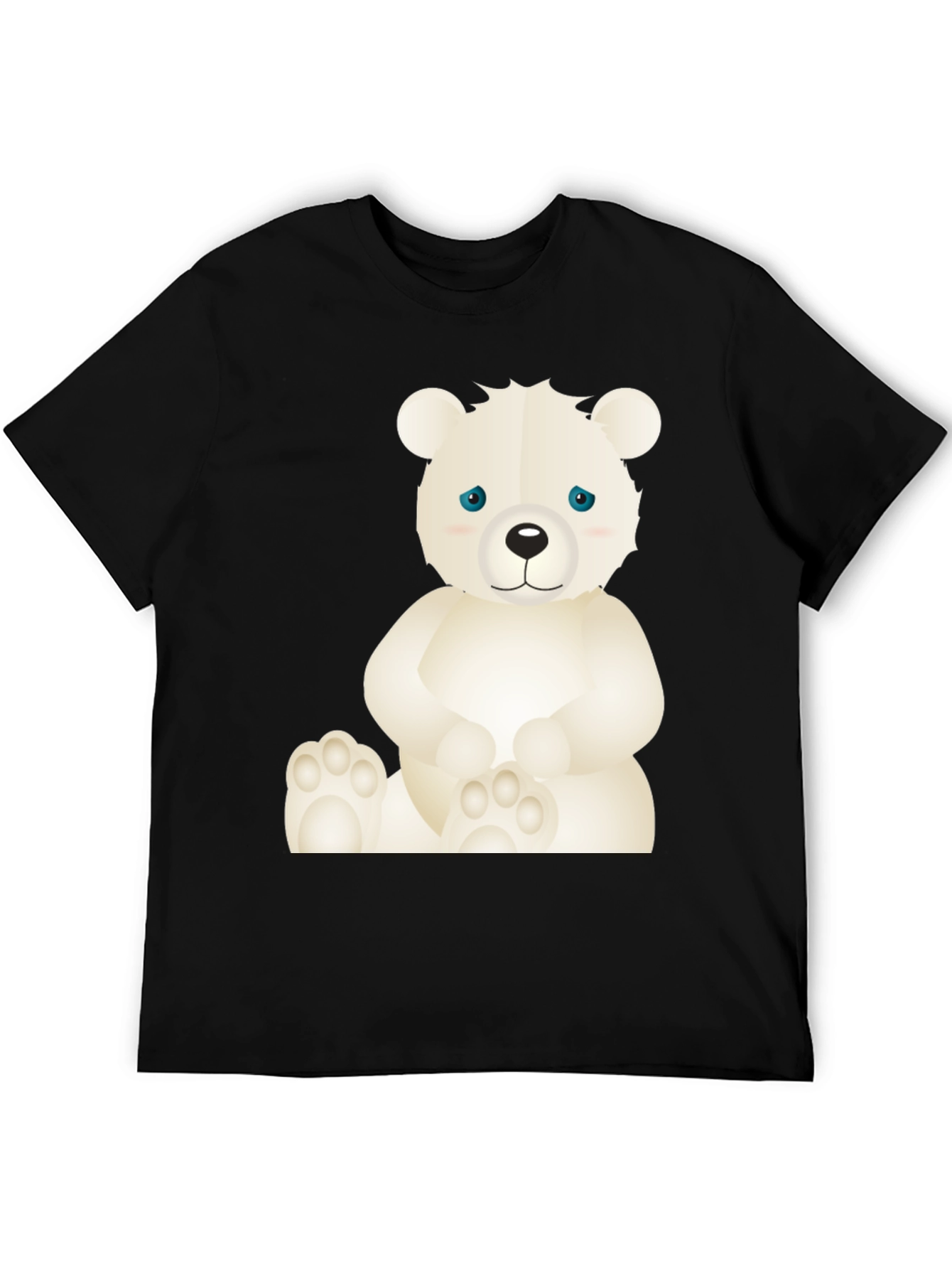 Cute Bear Graphic T-Shirt - Soft Cotton Blend