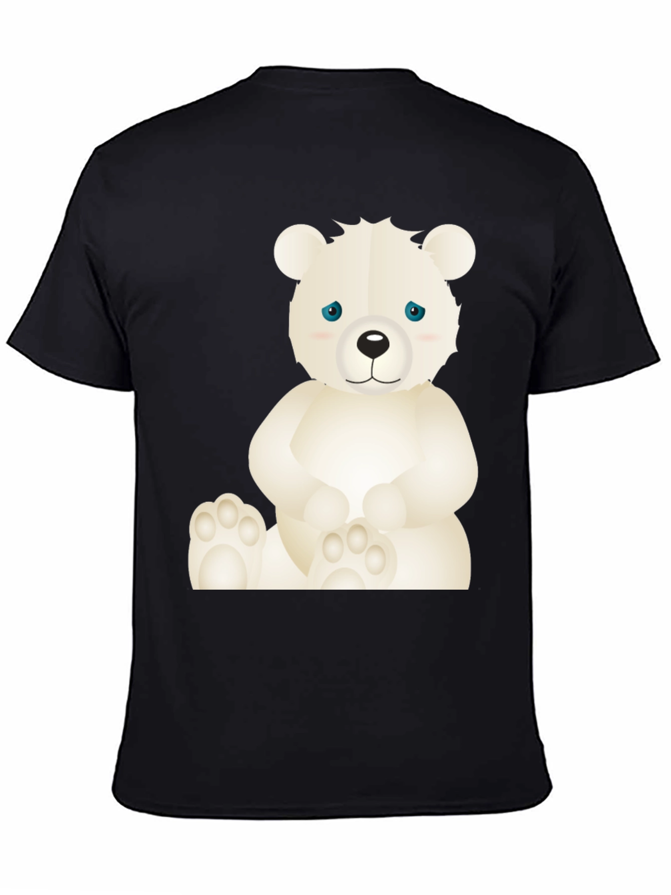 Cute Bear Graphic T-Shirt - Soft Cotton Blend
