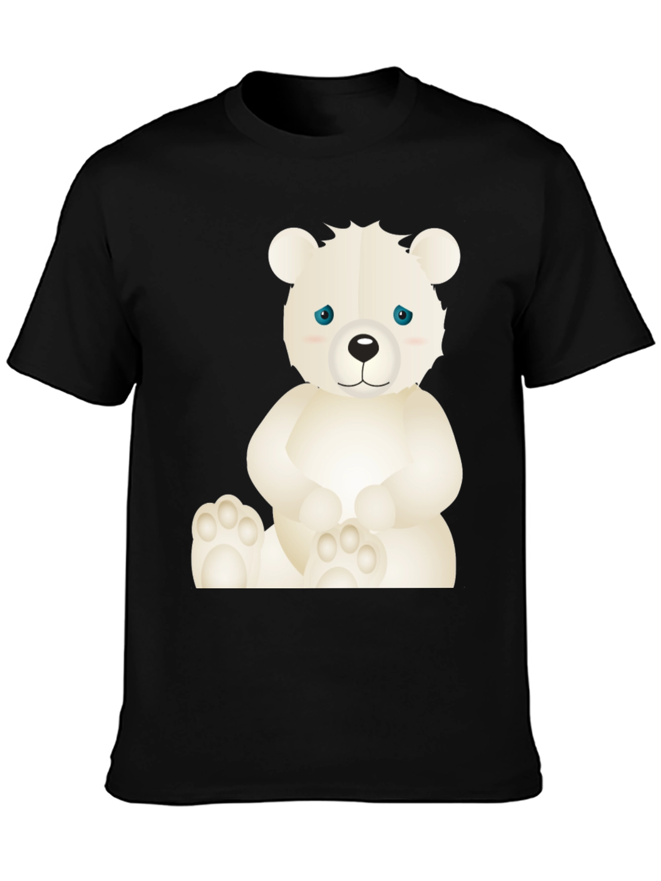 Cute Bear Graphic T-Shirt - Soft Cotton Blend