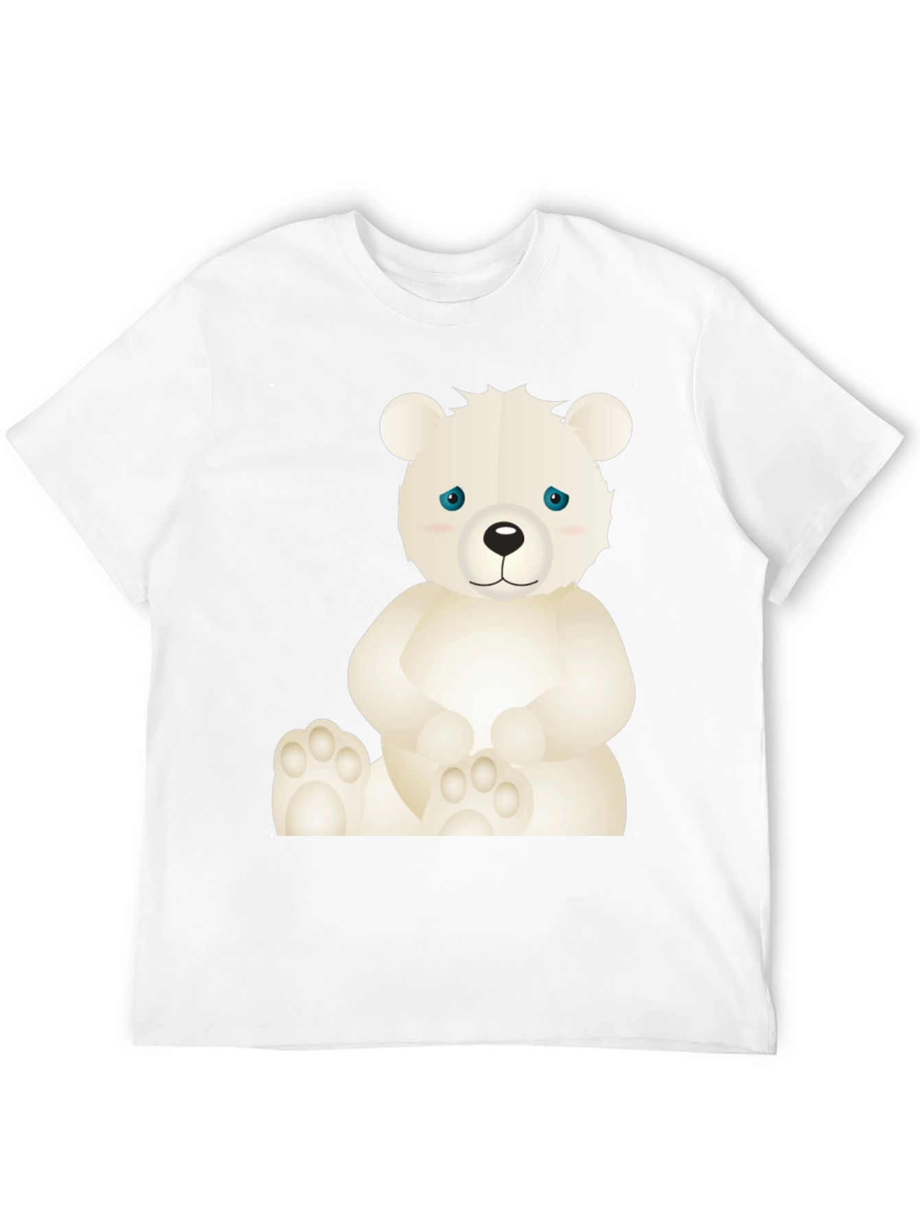Cute Bear Graphic T-Shirt - Soft Cotton Blend
