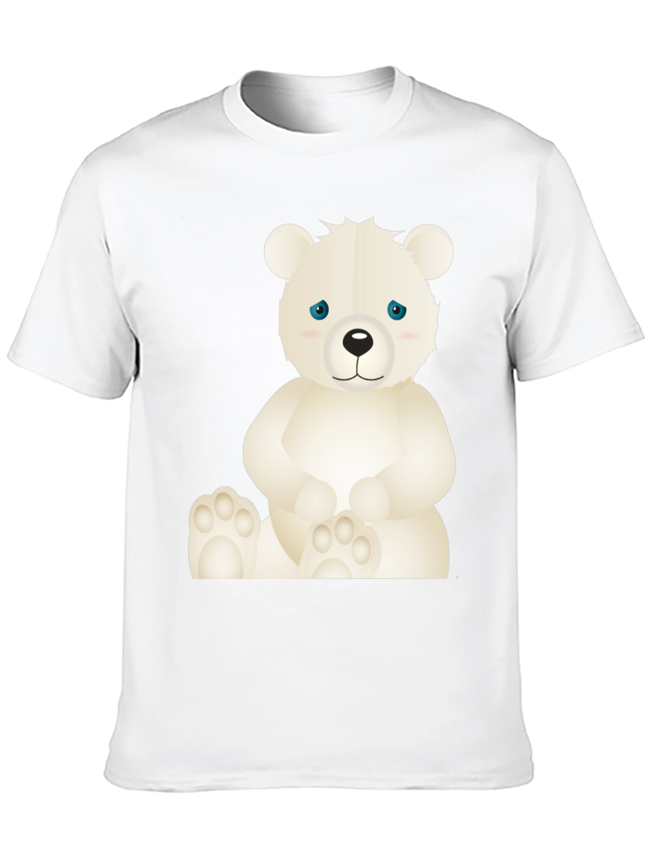 Cute Bear Graphic T-Shirt - Soft Cotton Blend