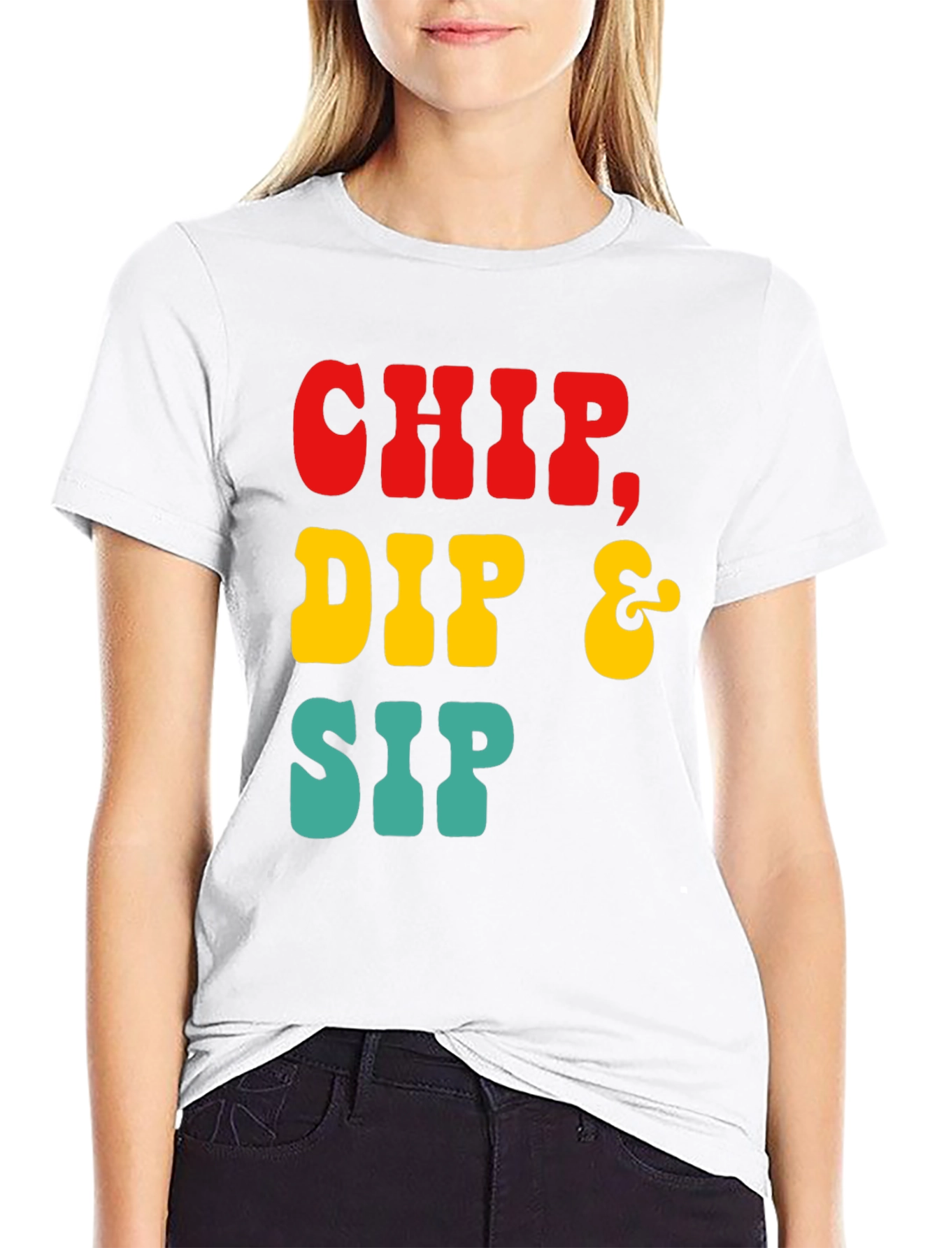Chip Dip & Sip Graphic Tee