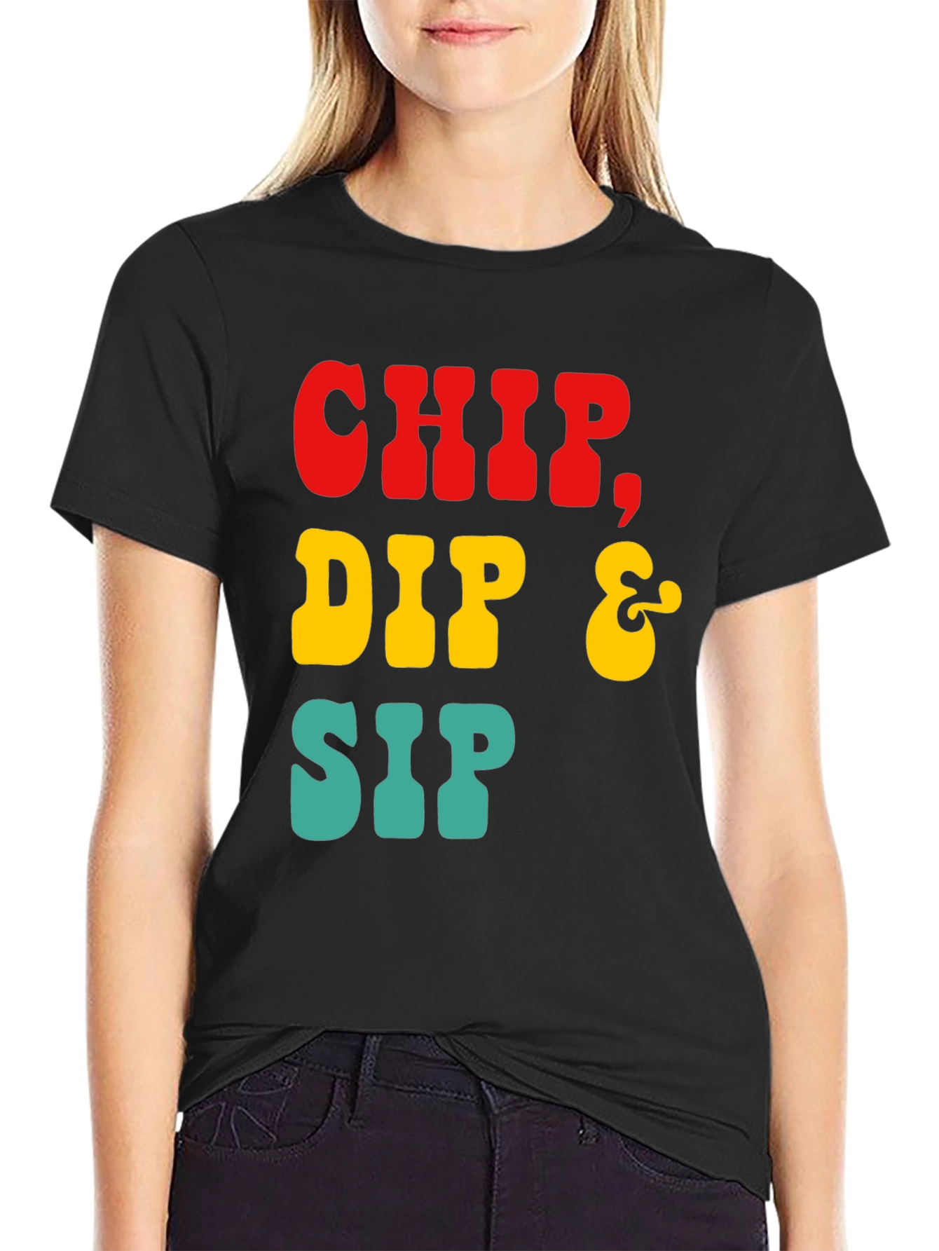 Chip Dip & Sip Graphic Tee