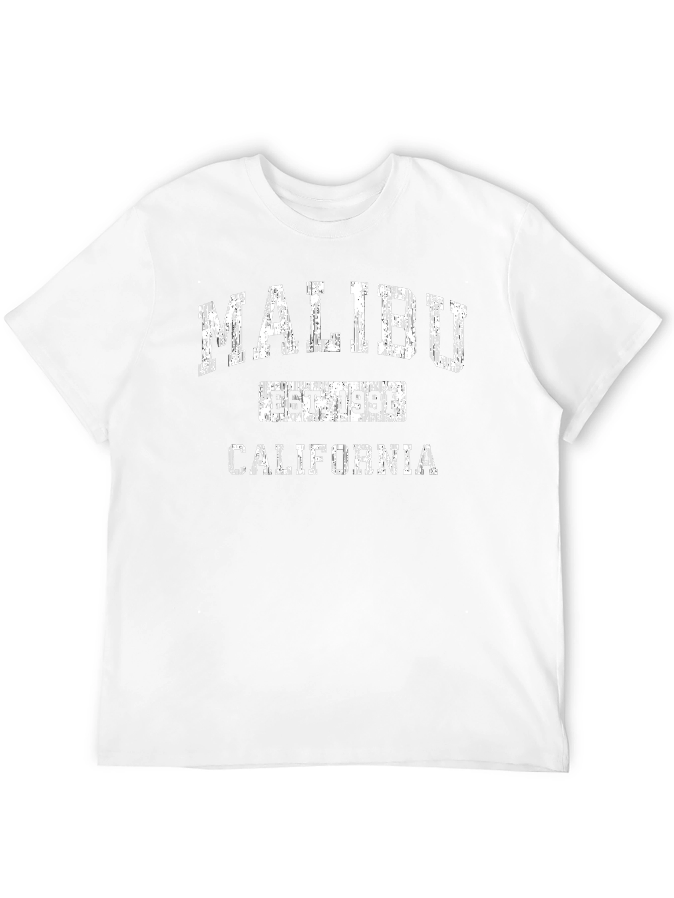 Malibu California Est 1991 Black T-Shirt