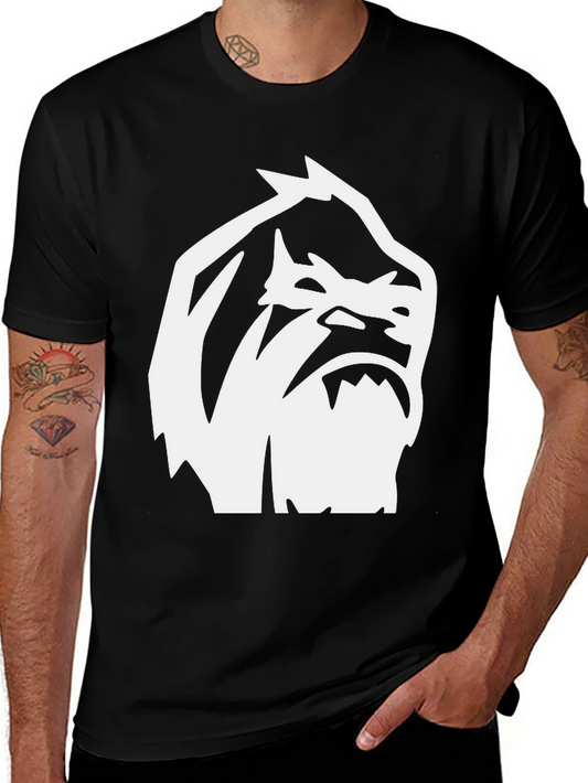 Bigfoot Graphic Tee - Black Cotton Blend