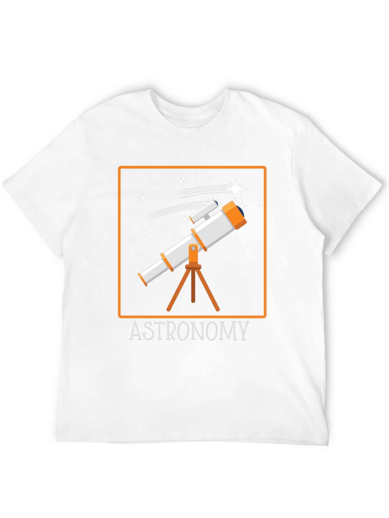 Astronomy Telescope Graphic T-Shirt