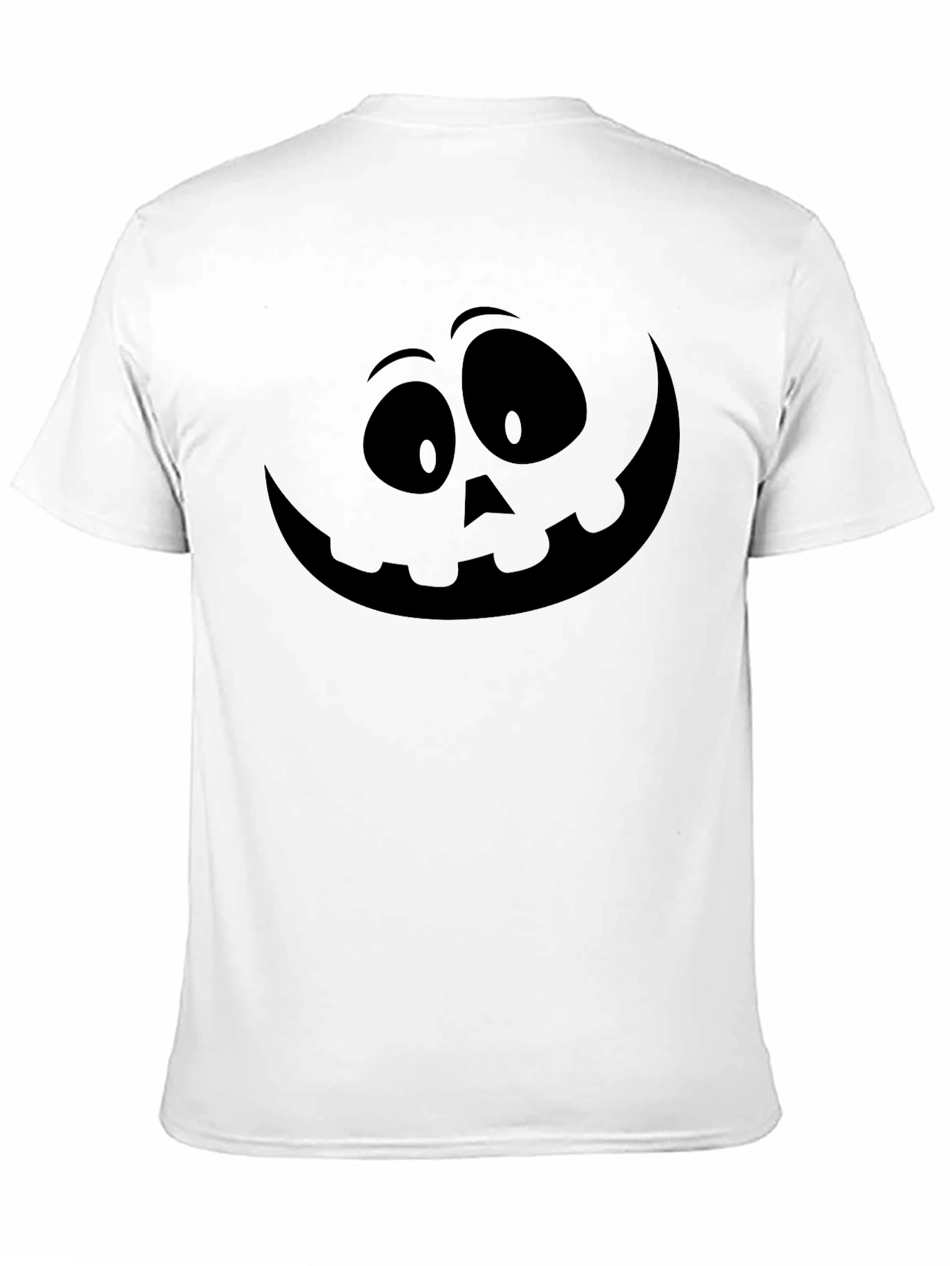 Spooky Smile Black Graphic T-Shirt