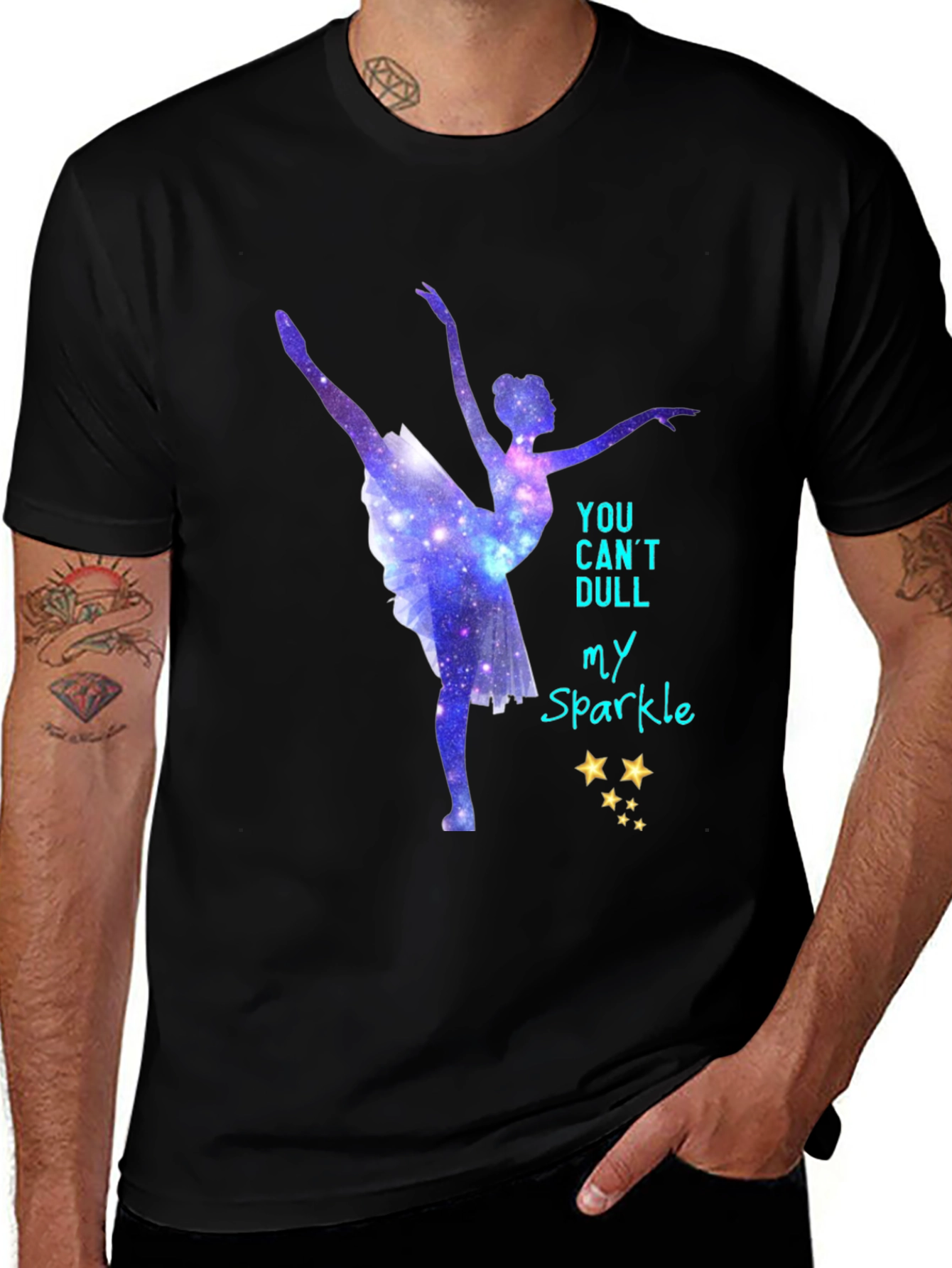 Ballerina Sparkle Graphic Tee