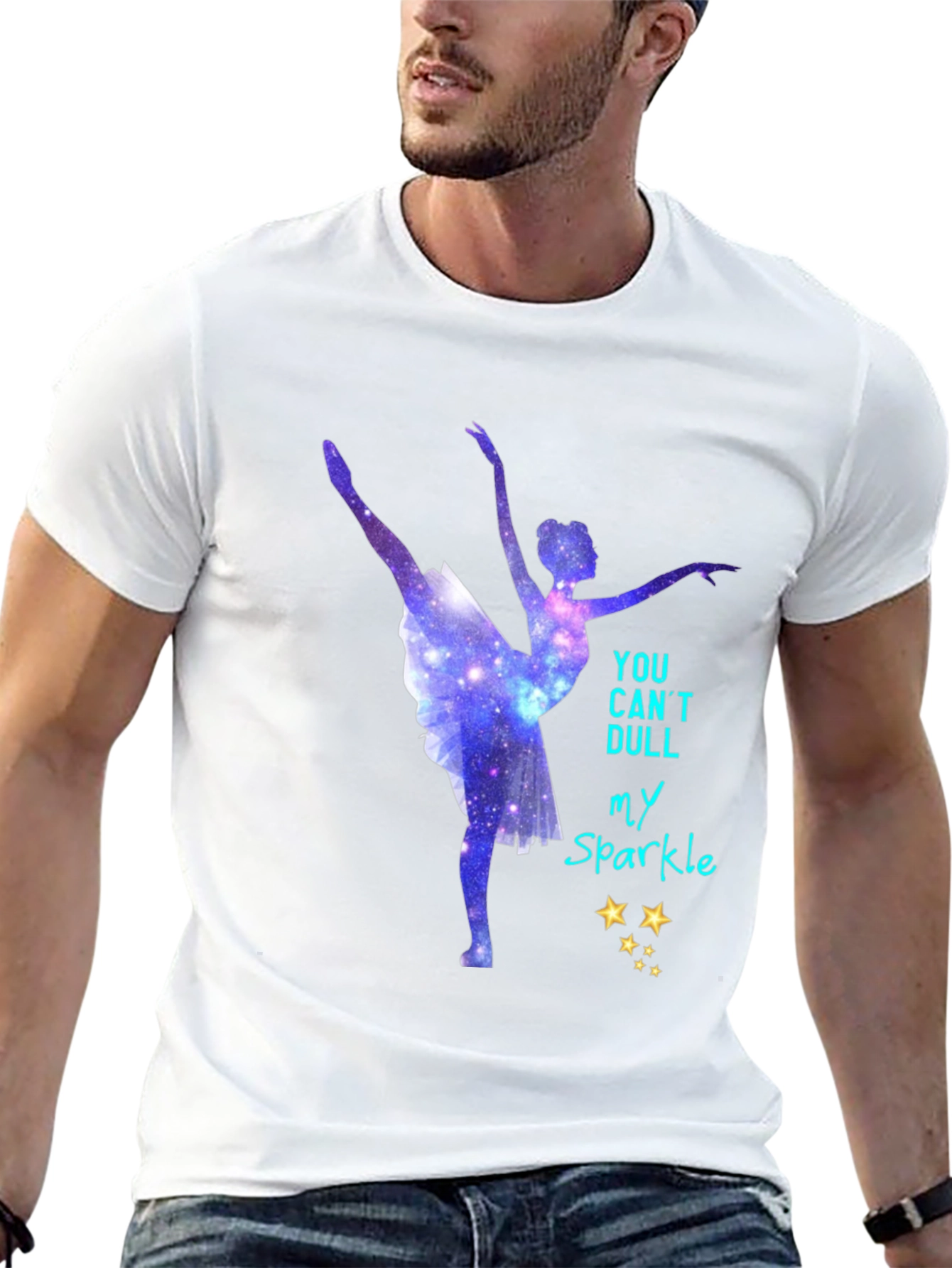 Ballerina Sparkle Graphic Tee