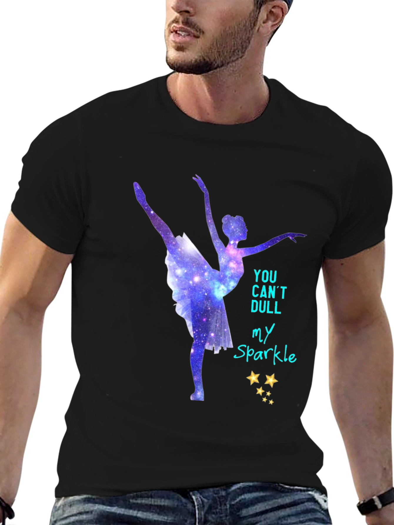 Ballerina Sparkle Graphic Tee