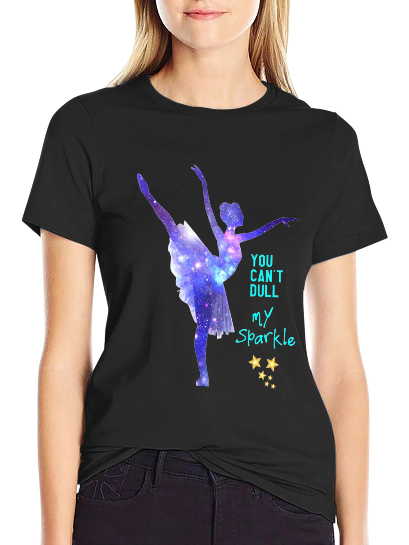Ballerina Sparkle Graphic Tee