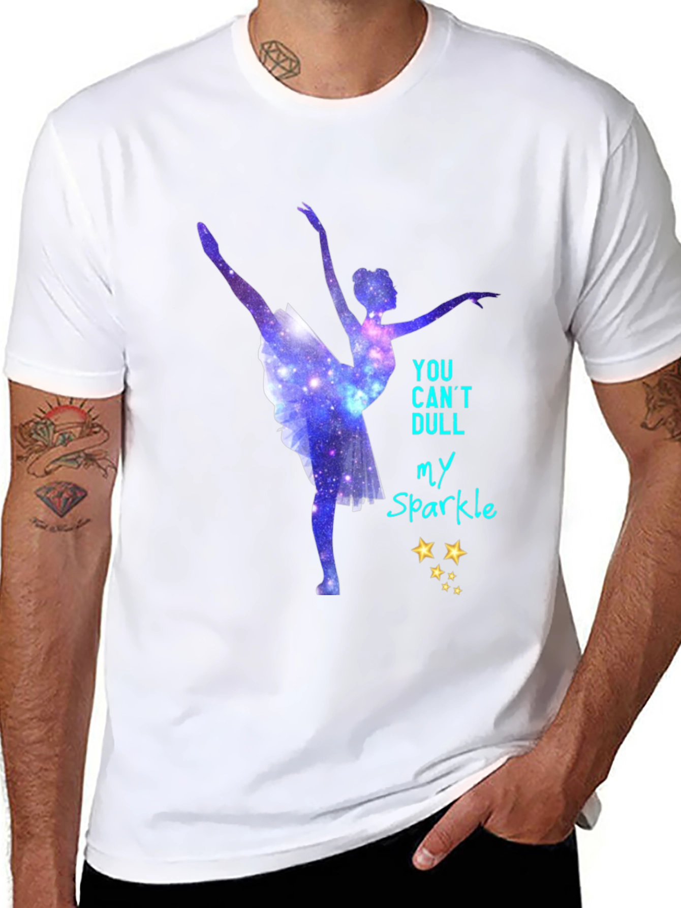 Ballerina Sparkle Graphic Tee