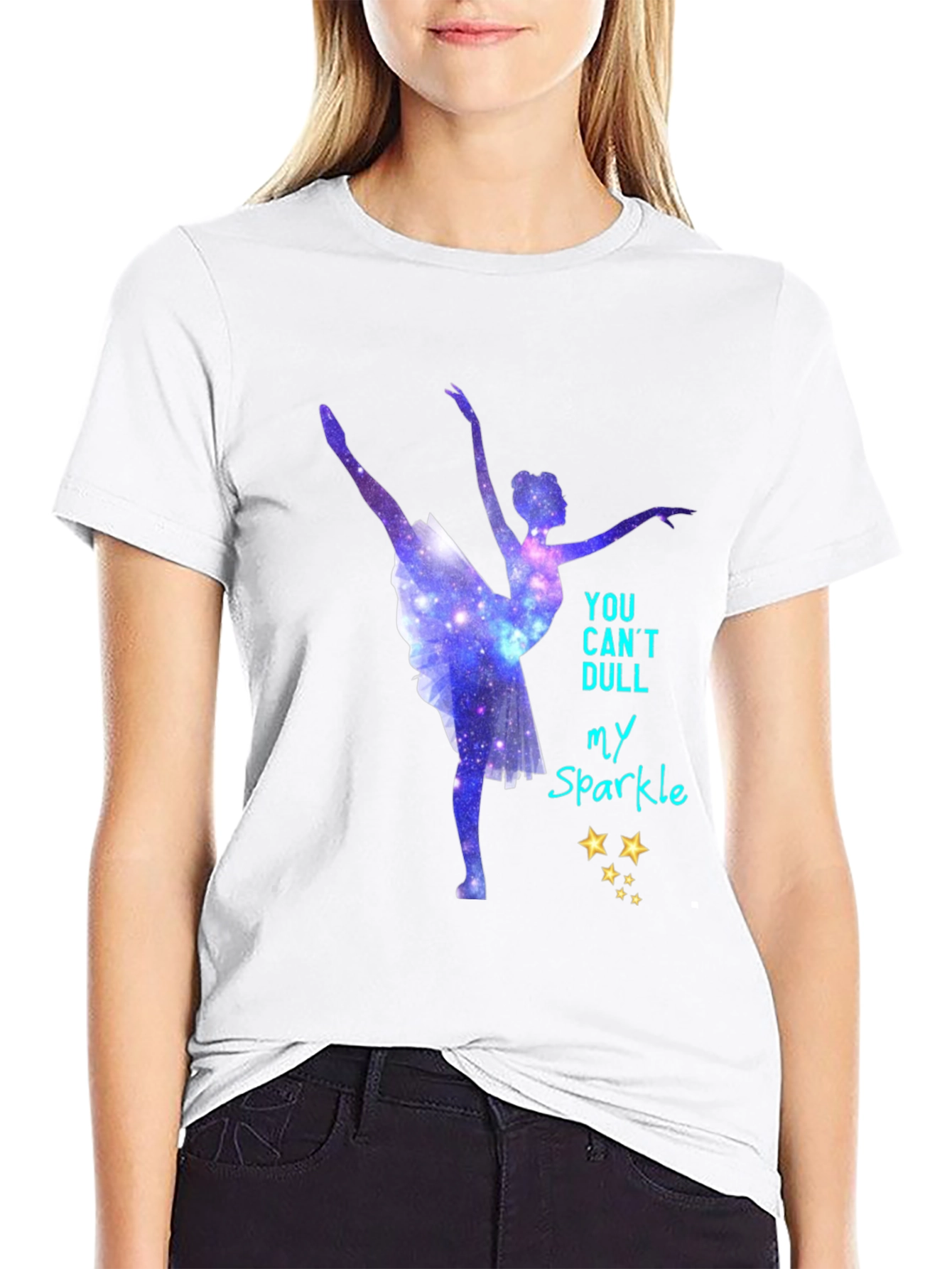 Ballerina Sparkle Graphic Tee