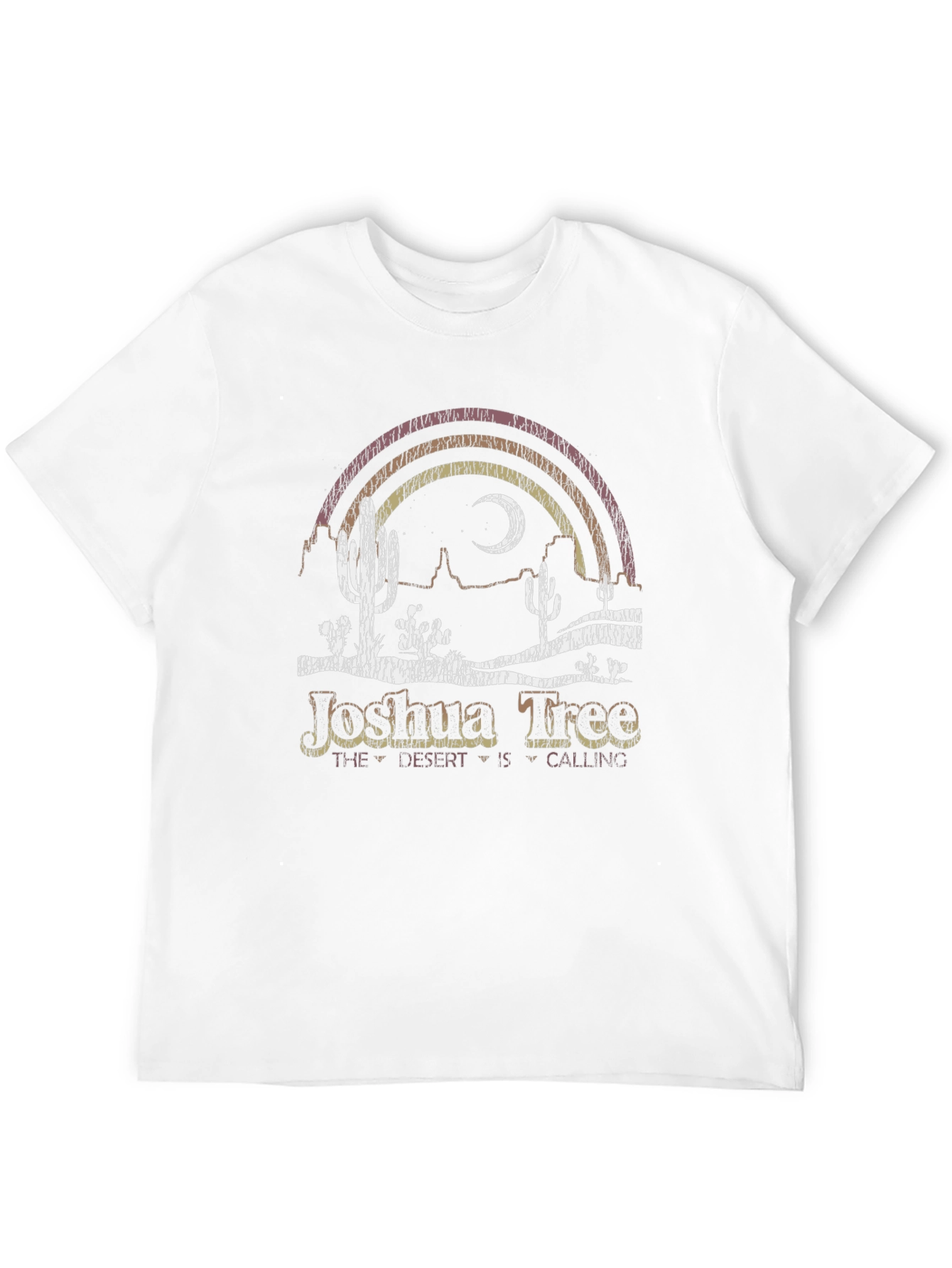 Joshua Tree Desert Calling Black T-Shirt