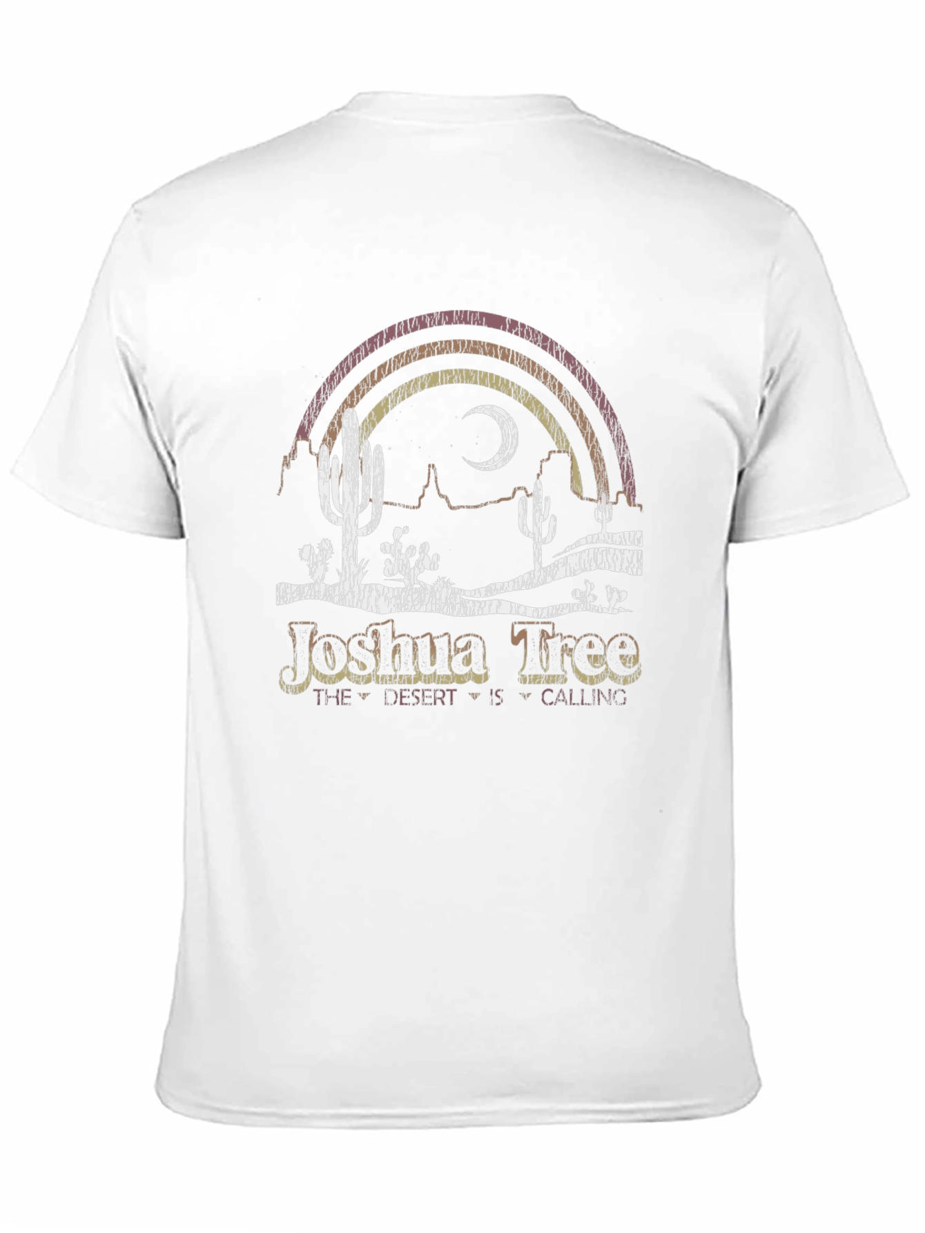 Joshua Tree Desert Calling Black T-Shirt
