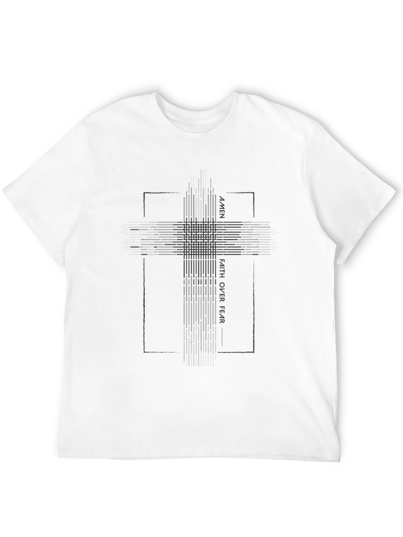 Faith Over Fear Graphic Tee - Christian T-Shirt