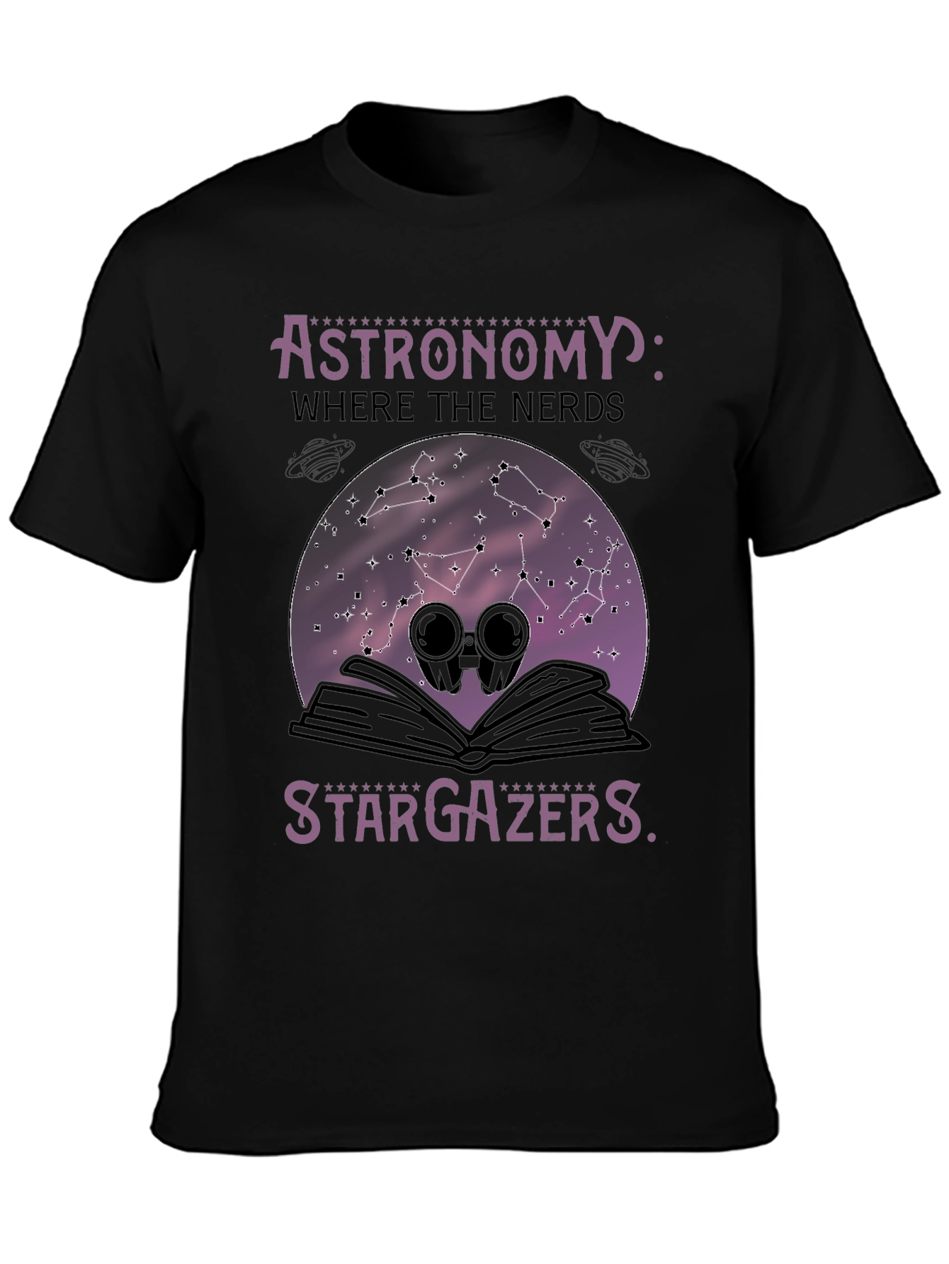 Astronomy Nerds Stargazers Graphic T-Shirt