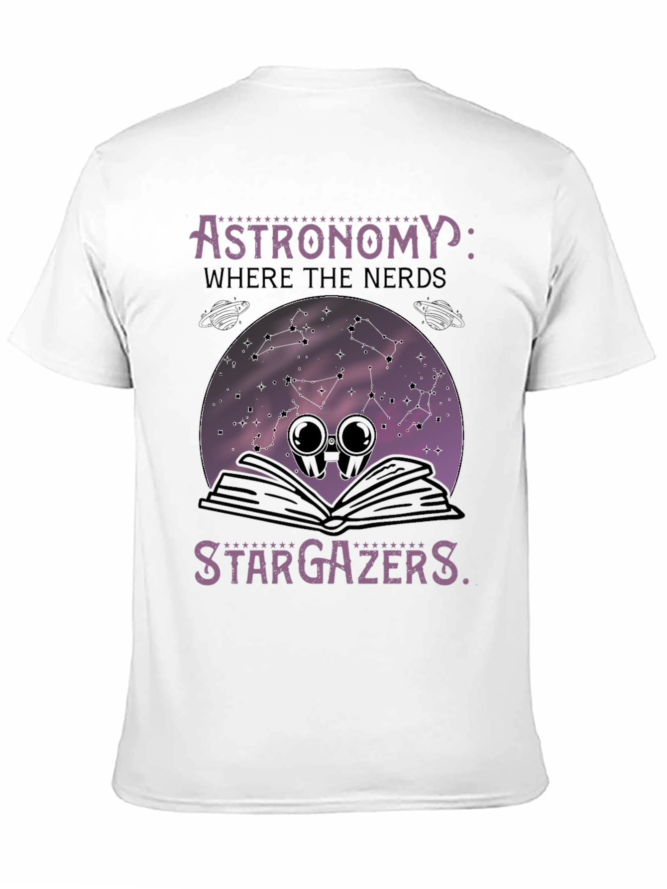 Astronomy Nerds Stargazers Graphic T-Shirt