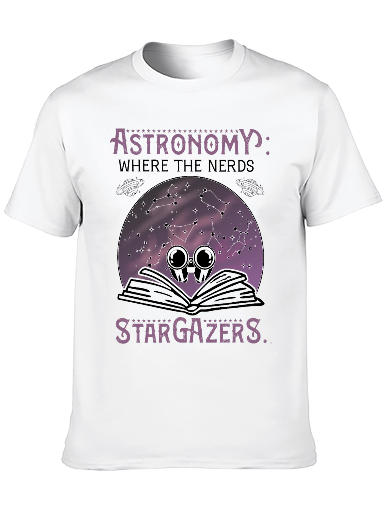 Astronomy Nerds Stargazers Graphic T-Shirt