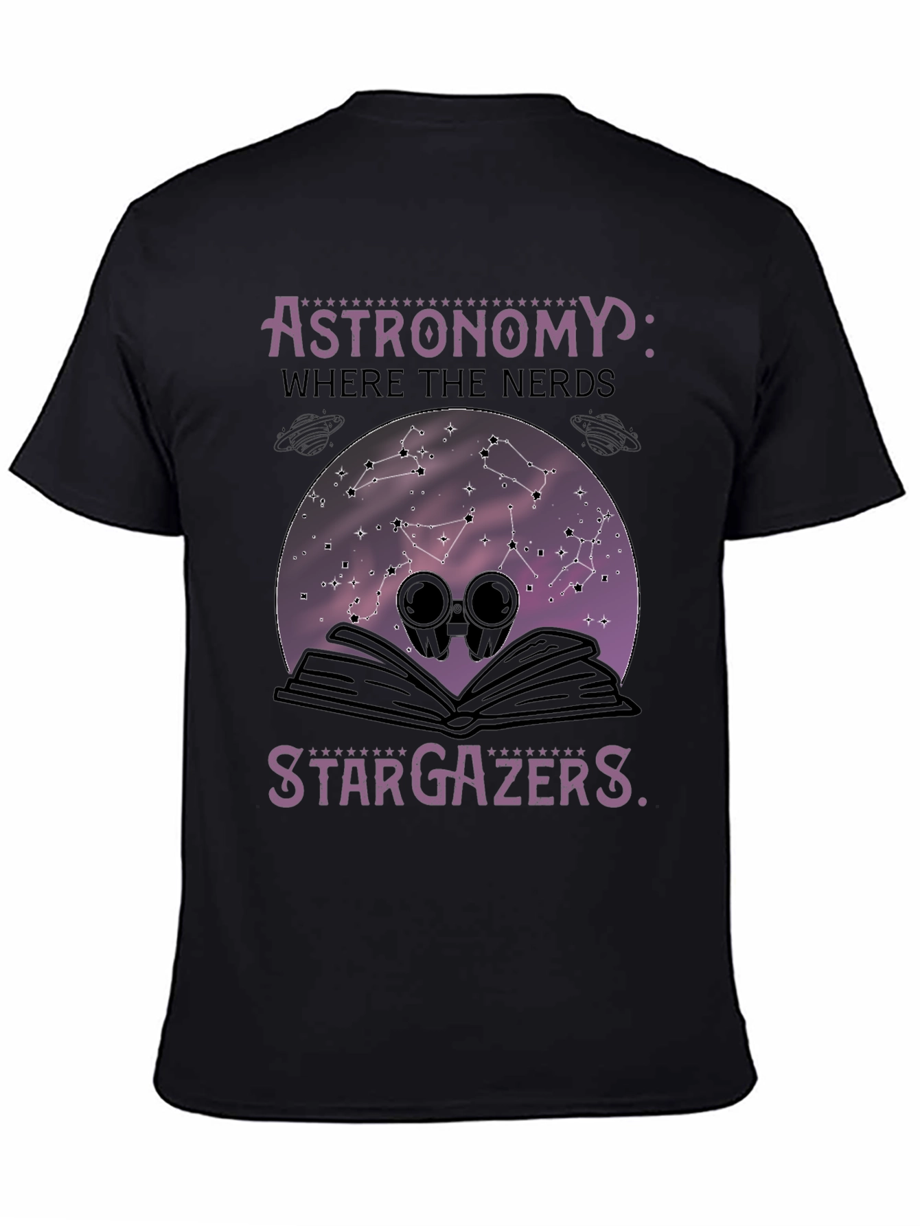 Astronomy Nerds Stargazers Graphic T-Shirt