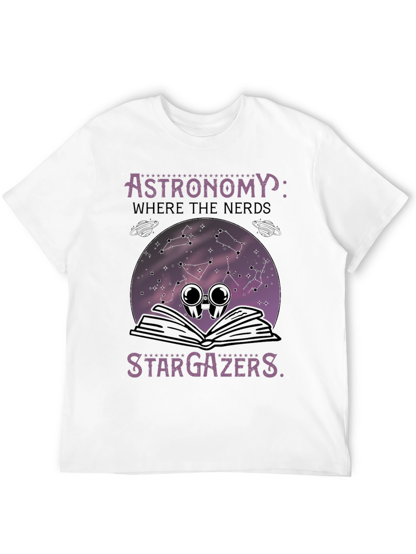 Astronomy Nerds Stargazers Graphic T-Shirt