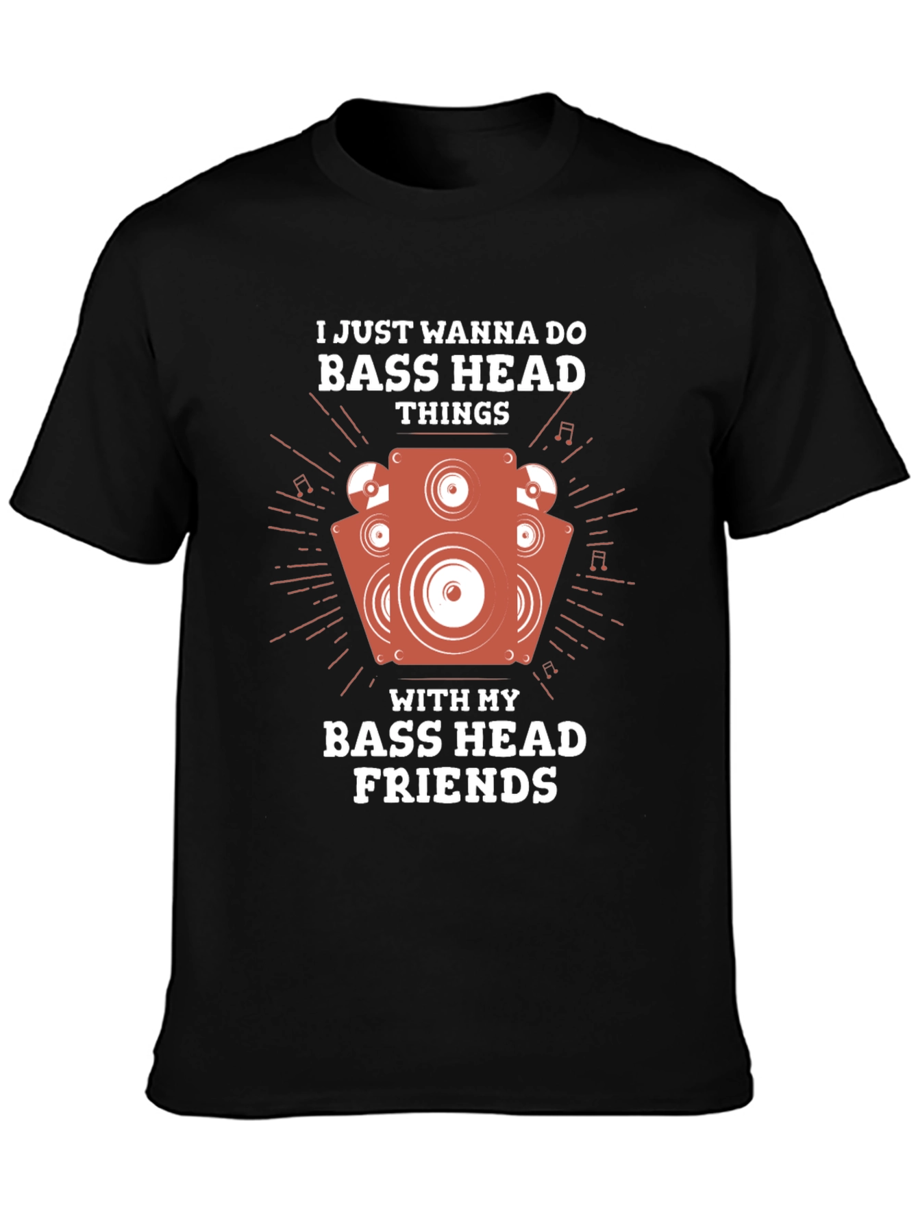 Bass Head T-Shirt - Music Lover Apparel