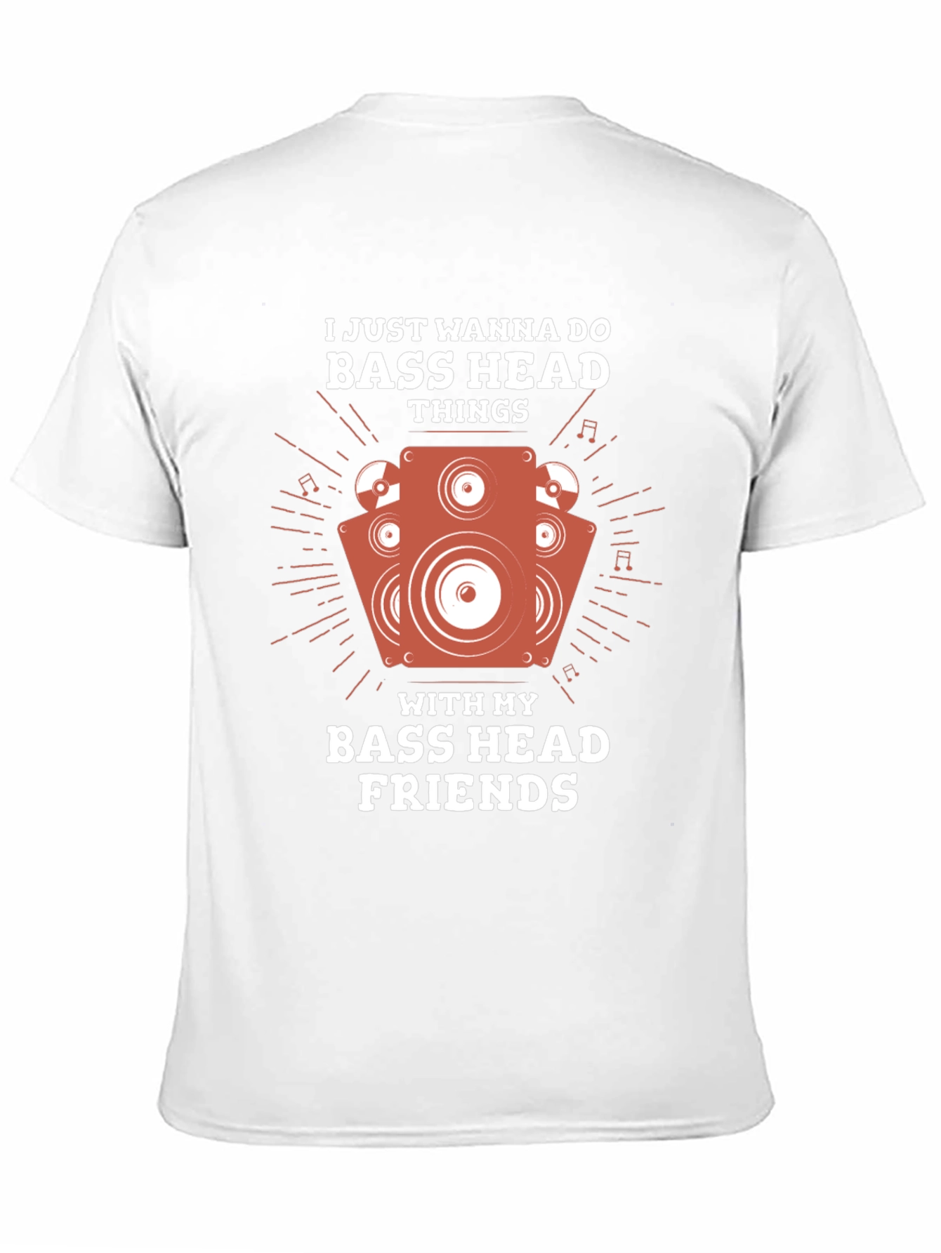 Bass Head T-Shirt - Music Lover Apparel